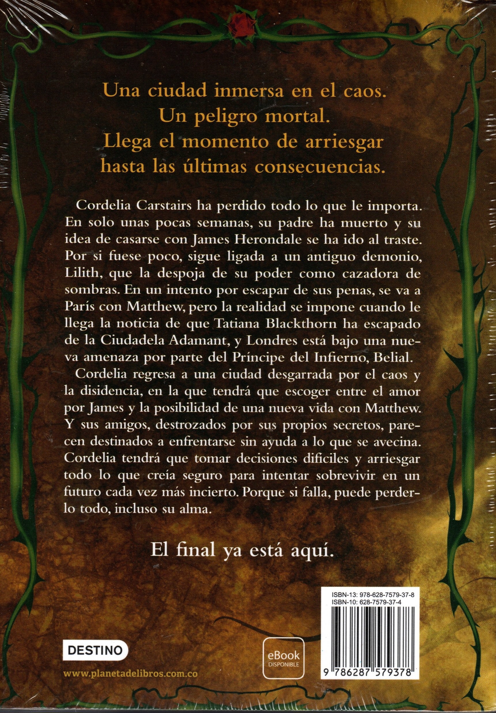 Libro Cassandra Clare - La cadena de espinas