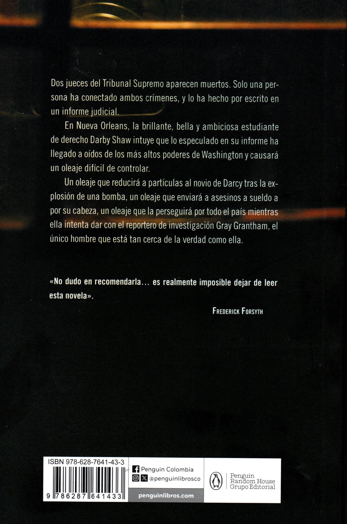 Libro John Grisham - El informe pelícano