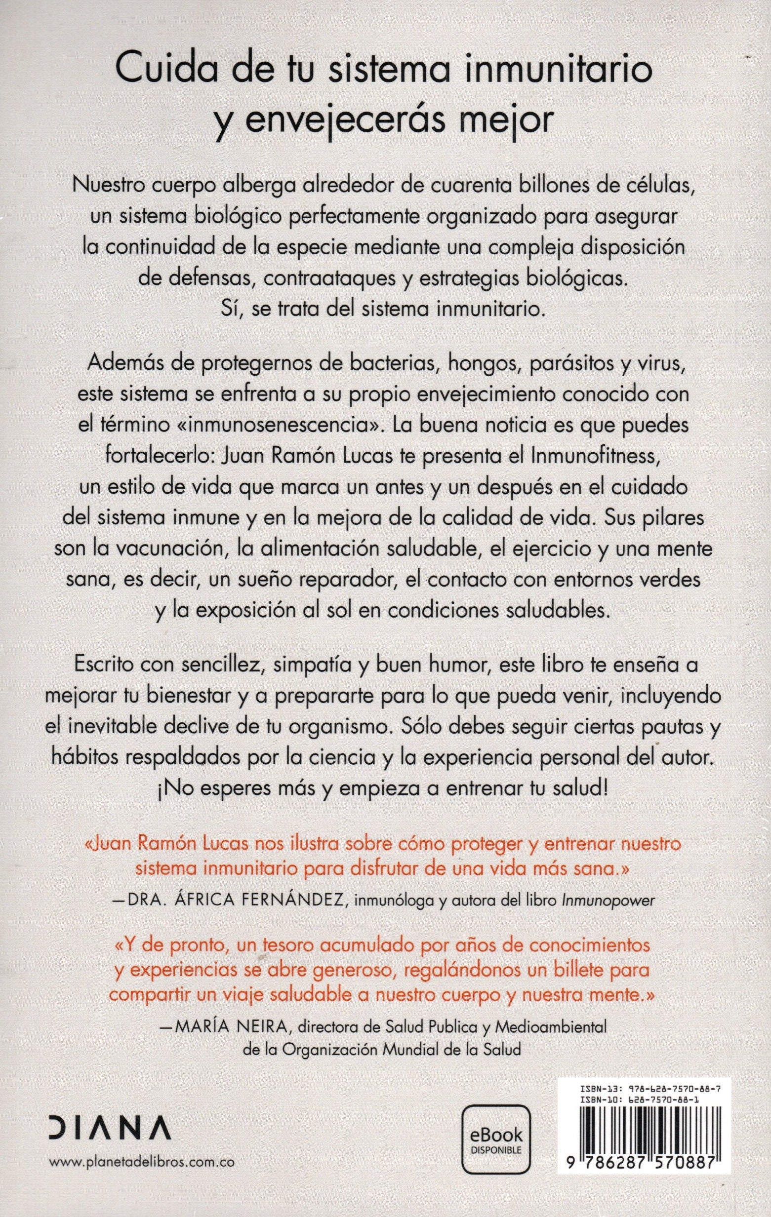 Libro Juan Ramón Lucas - Inmunofitness