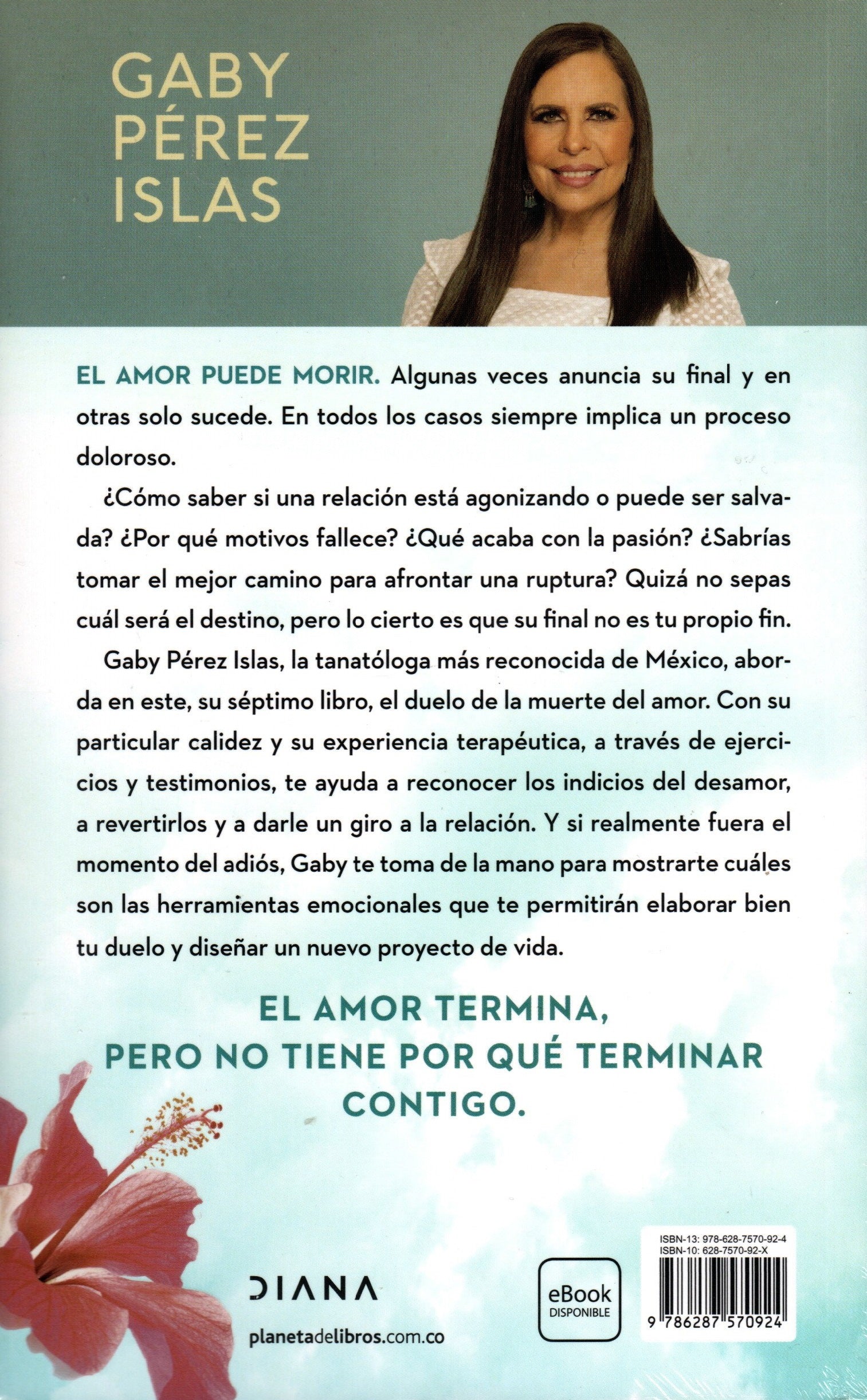 Libro Gaby Pérez Islas - La muerte del amor