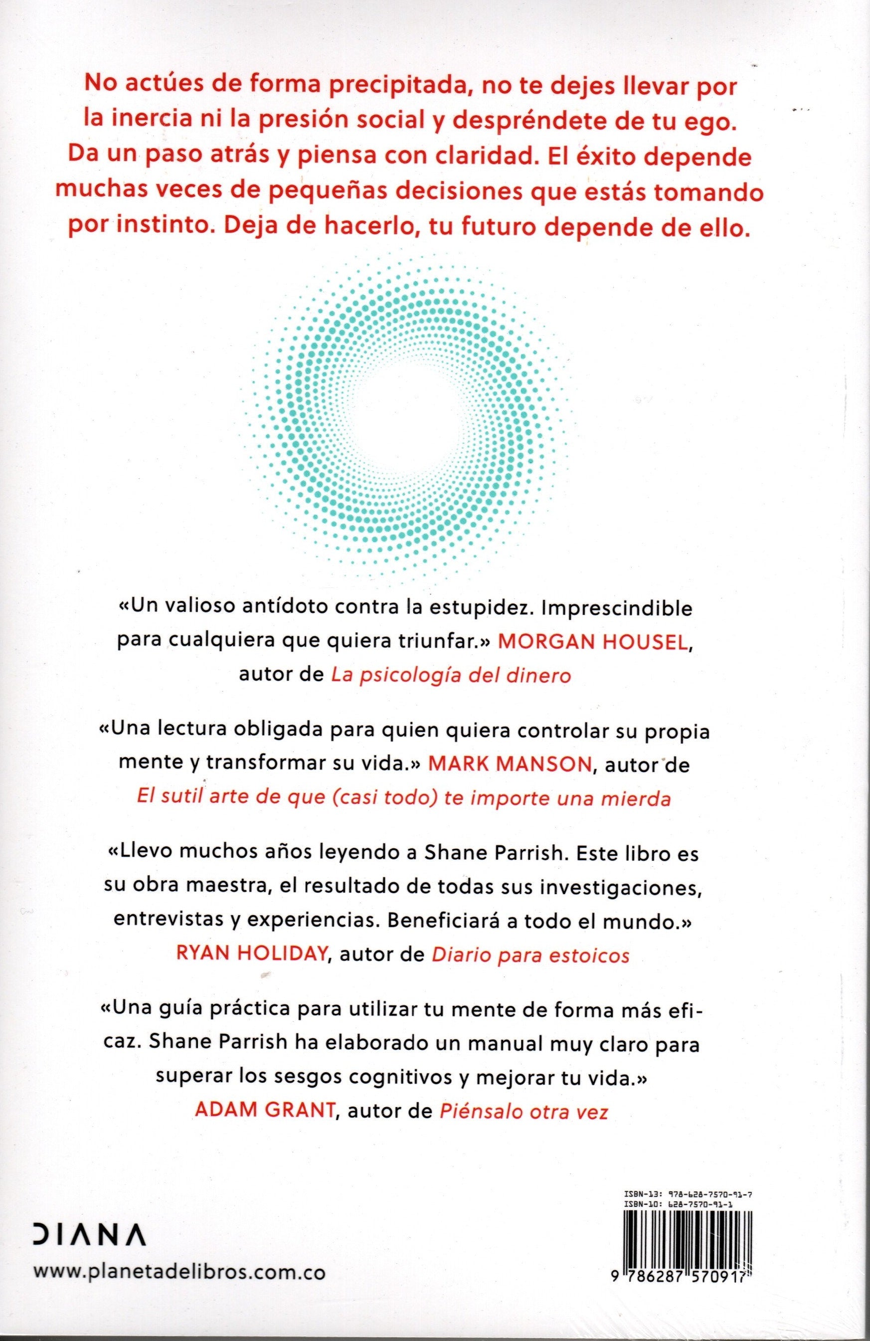 Libro Shane Parrish - Pensar con claridad