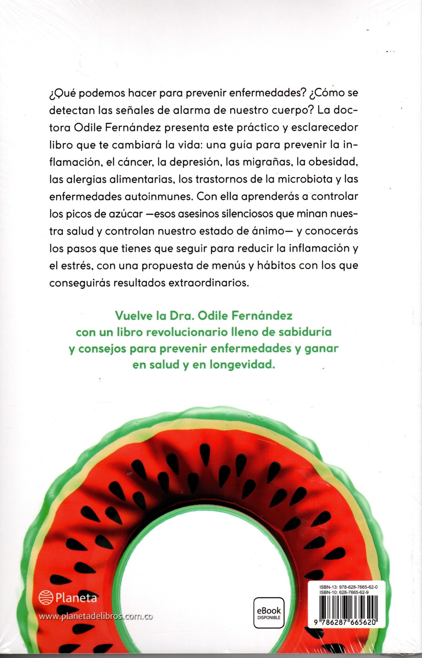 Libro Odile Fernández - Hábitos que te salvarán la vida