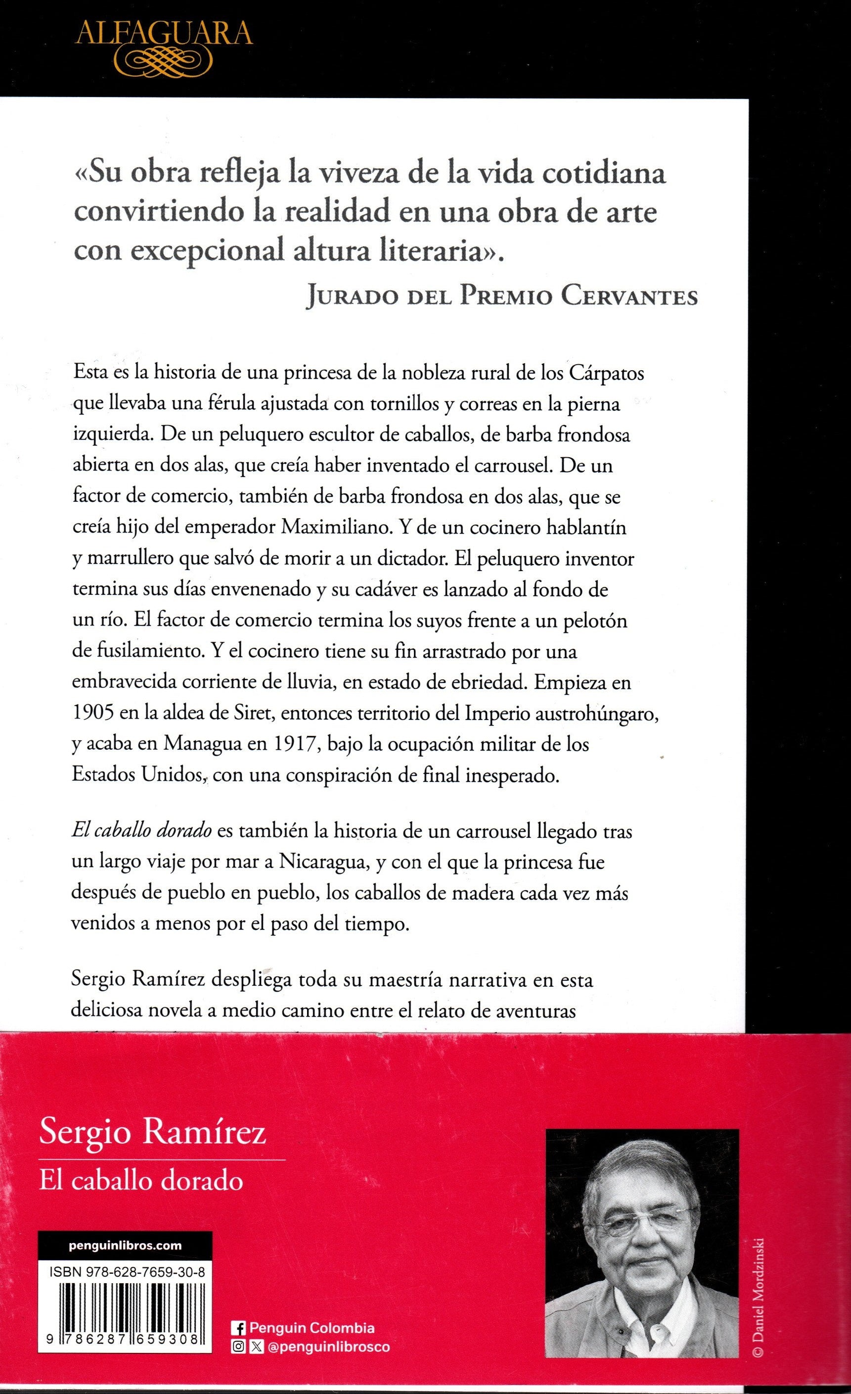 Libro Sergio Ramírez - El Caballo Dorado