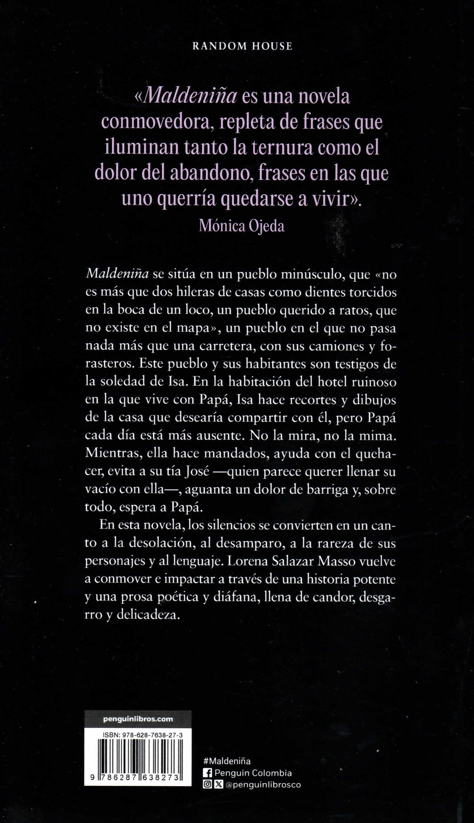 Libro Lorena Salazar Masso - Maldeniña