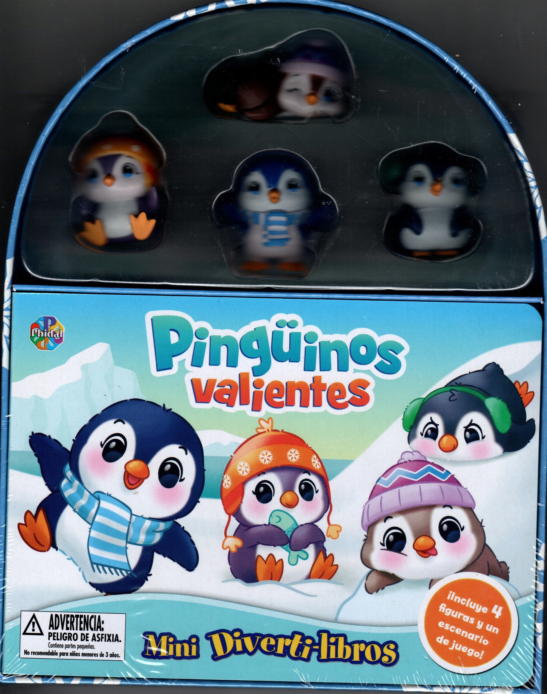 Libro Mini Diverti Libros - pinguinos valientes