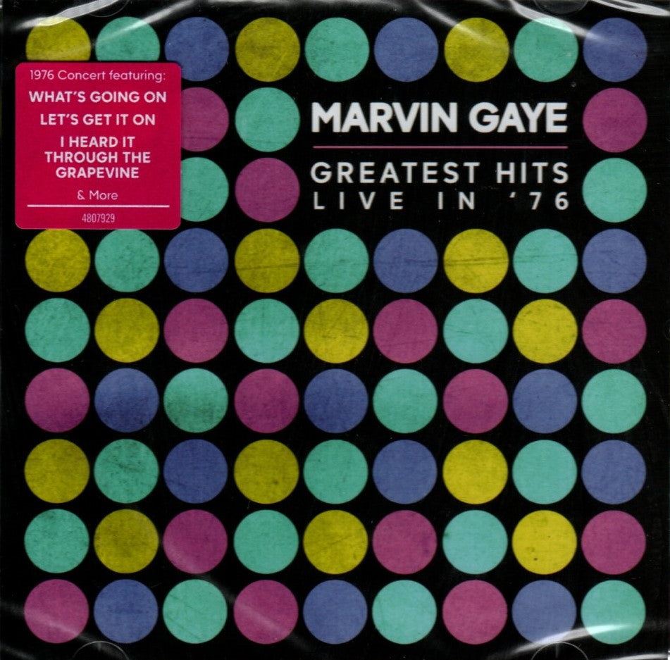 CD Marvin Gaye – Greatest Hits Live In '76