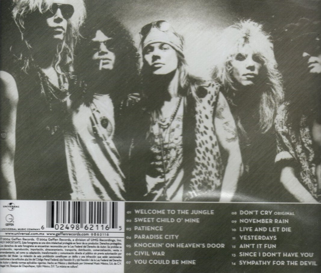 CD Guns N' Roses – Greatest Hits