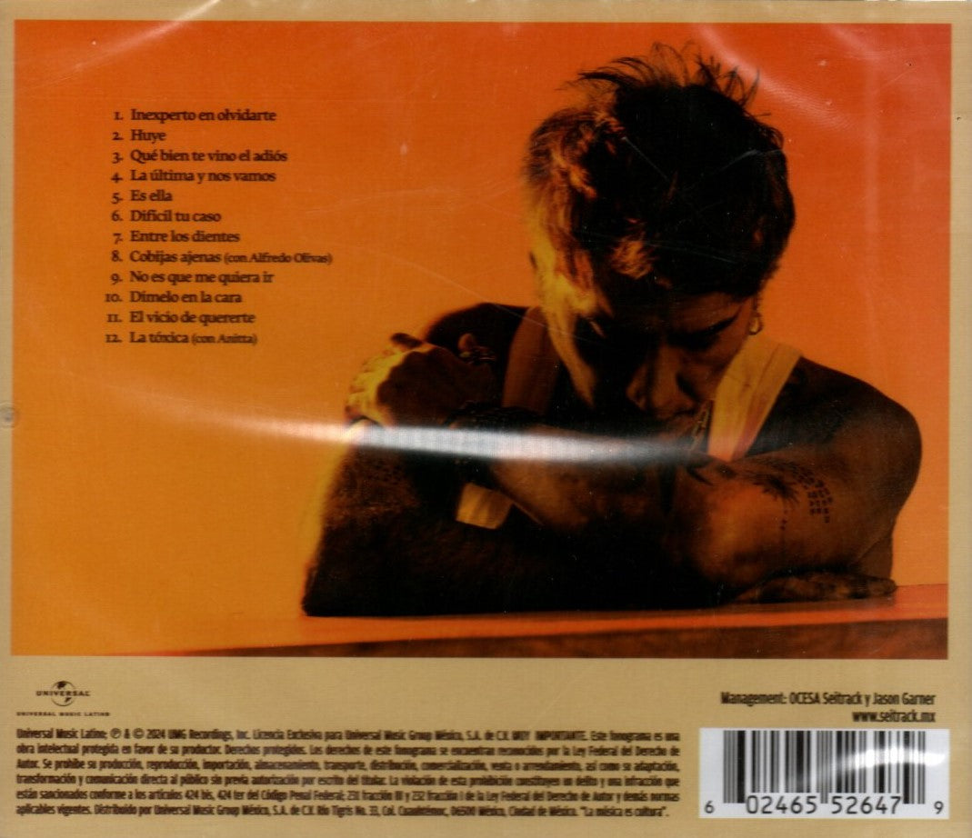 CD Alejandro Fernández - Te Llevo En La Sangre
