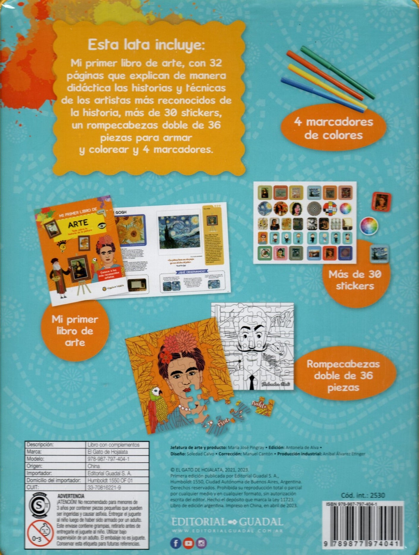 Libro Arte -Aventuras enlatadas