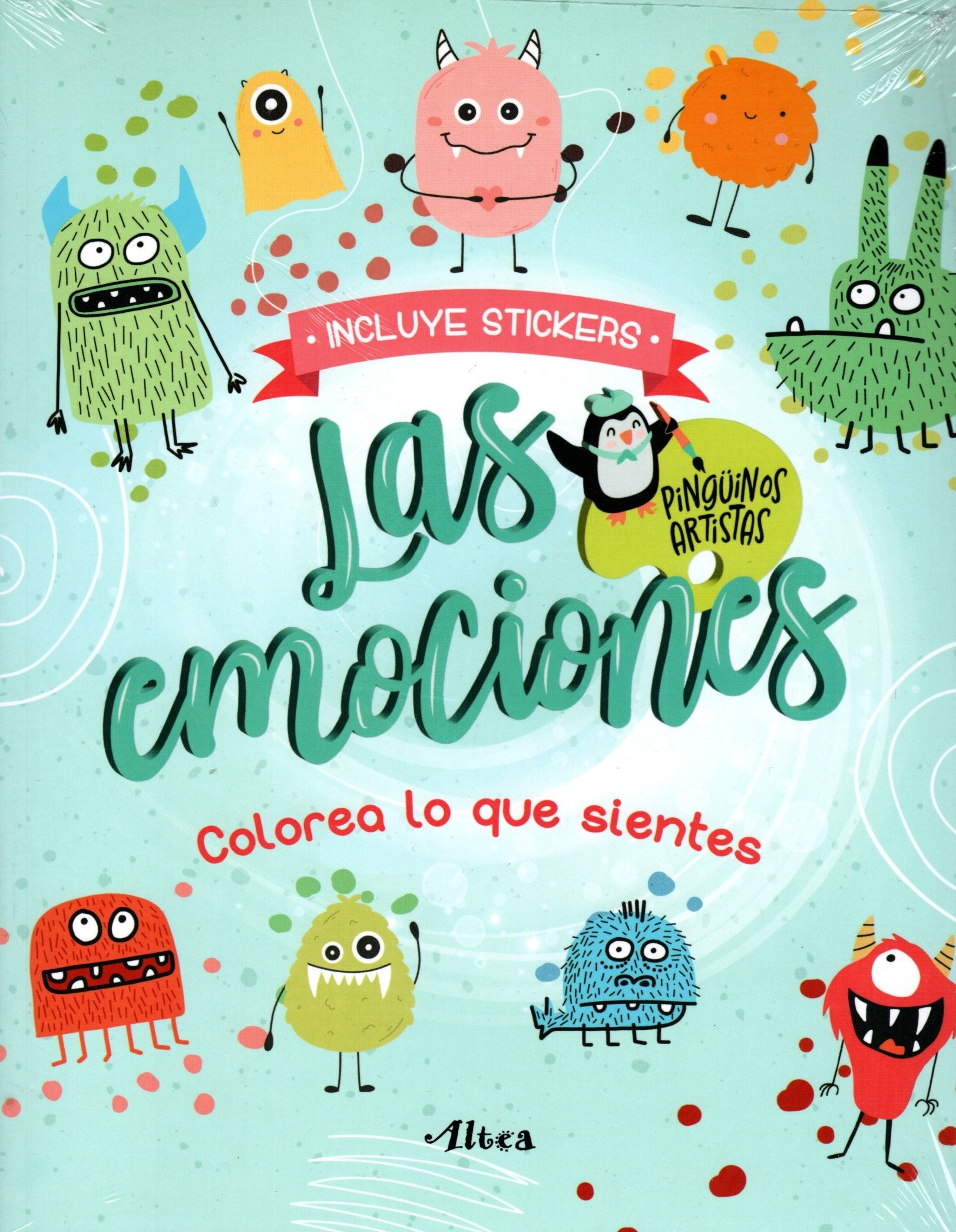 Libro Las Emociones Pingüinos artistas