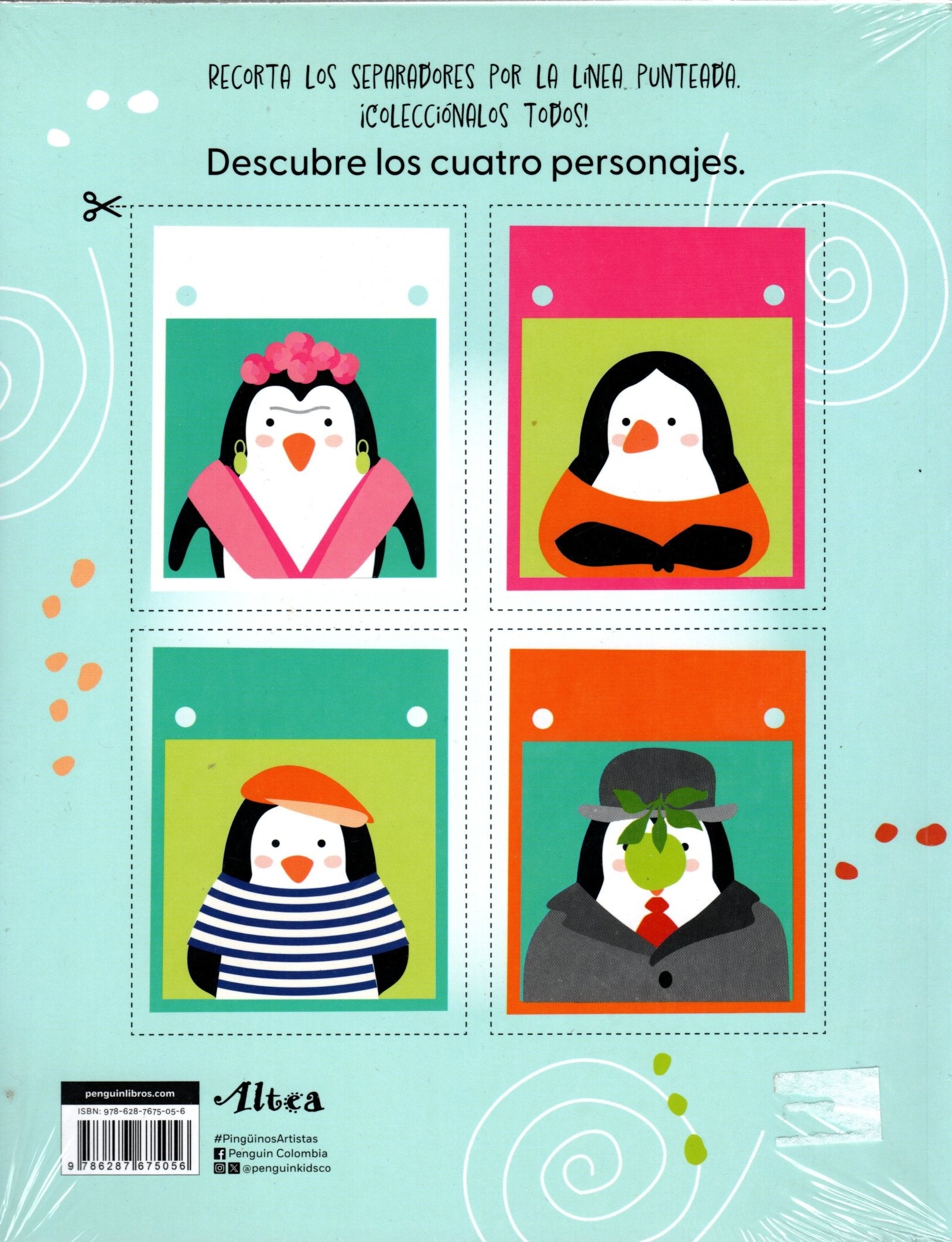 Libro Las Emociones Pingüinos artistas