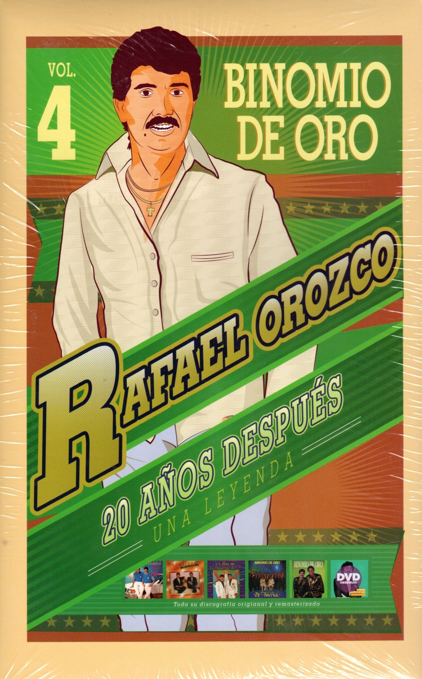 CDX5 + DVD  Binomio de Oro -Rafael Orozco 20 años despues Una Leyenda Vol 4