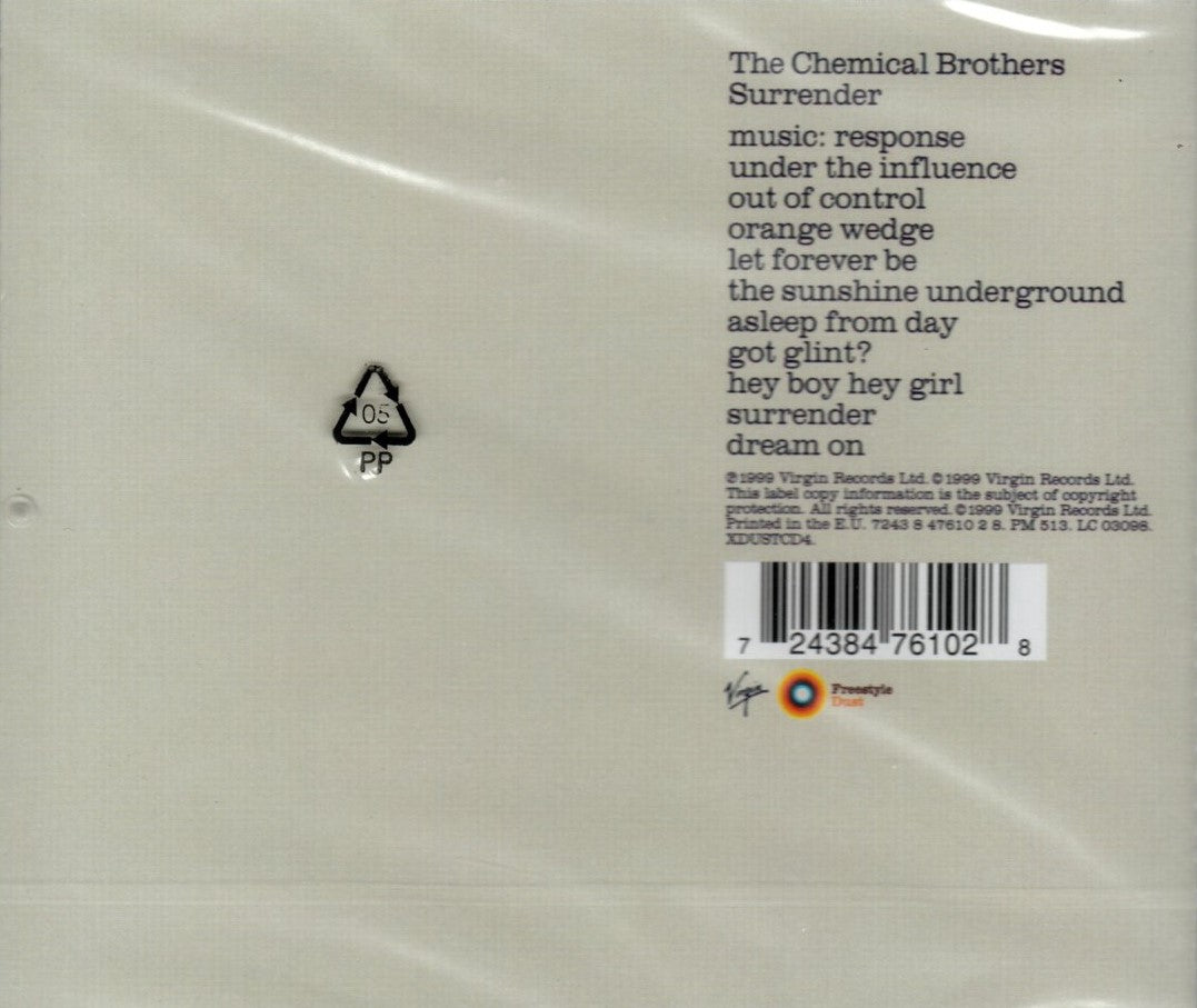 CD The Chemical Brothers – Surrender