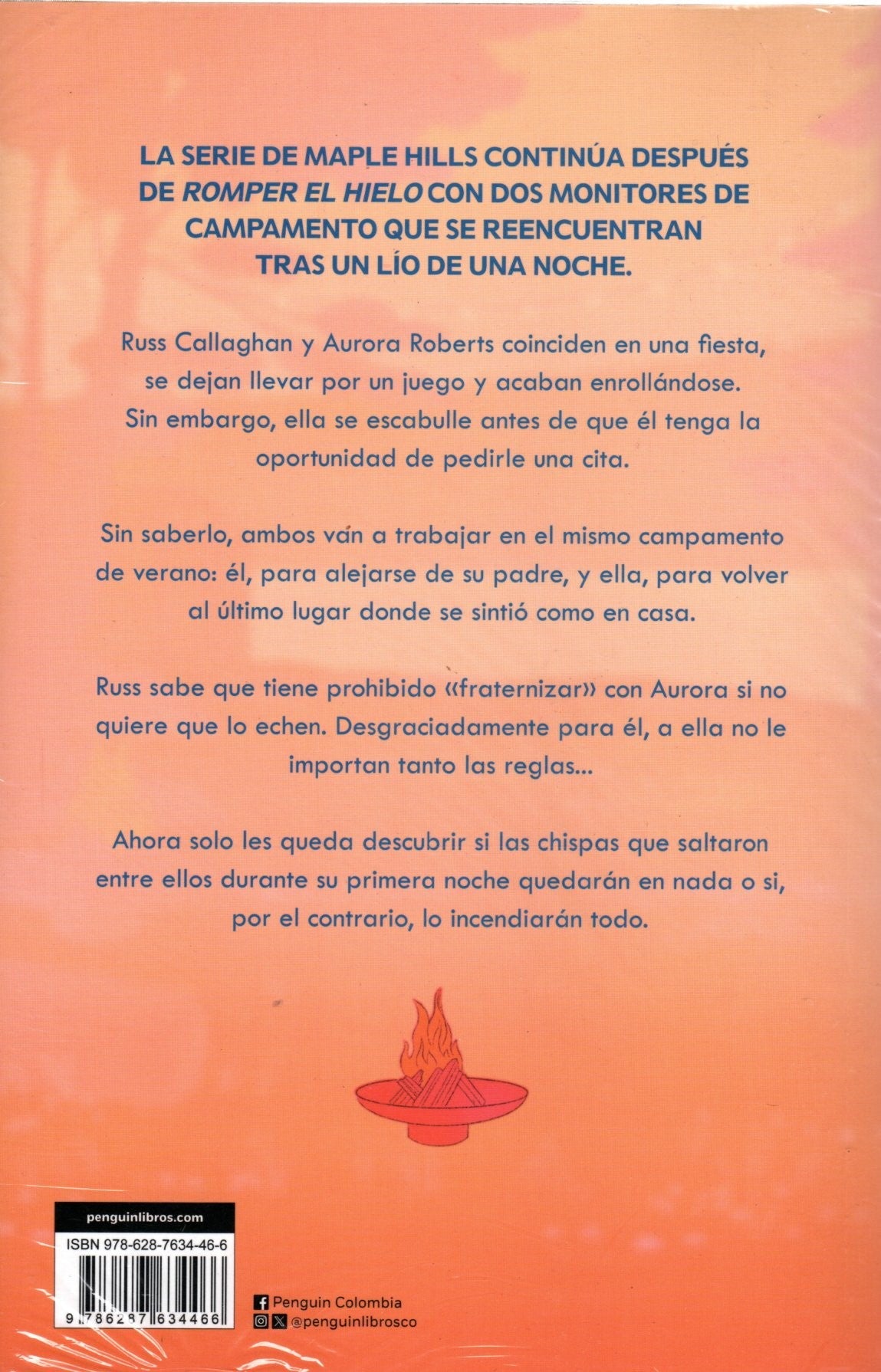 Libro Hannah Grace - Saltan chispas (Mapple Hills 2) (Maple Hills 2)