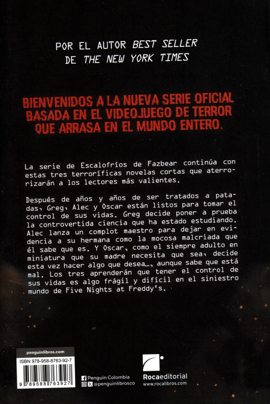 Libro Five nights at Freddy's | Escalofríos de Fazbear 2 - Busca