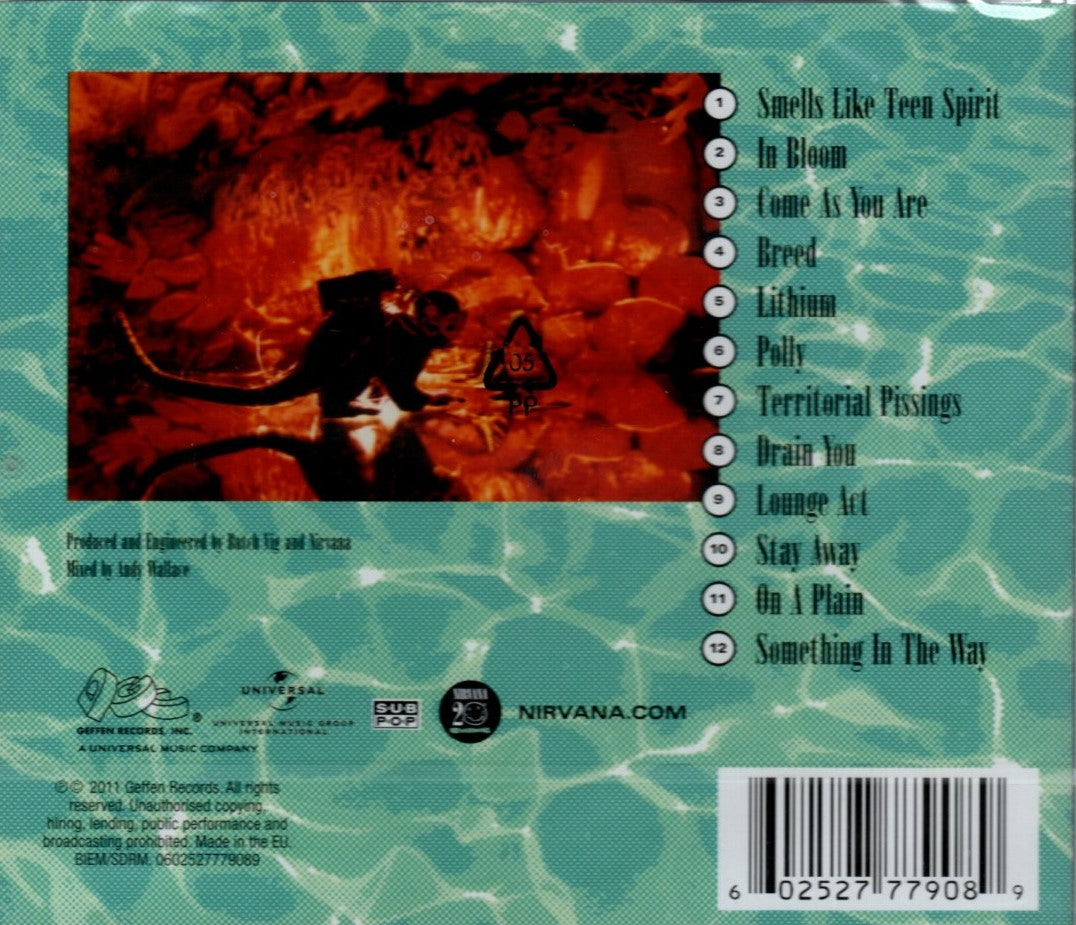 CD NIRVANA - NEVERMIND