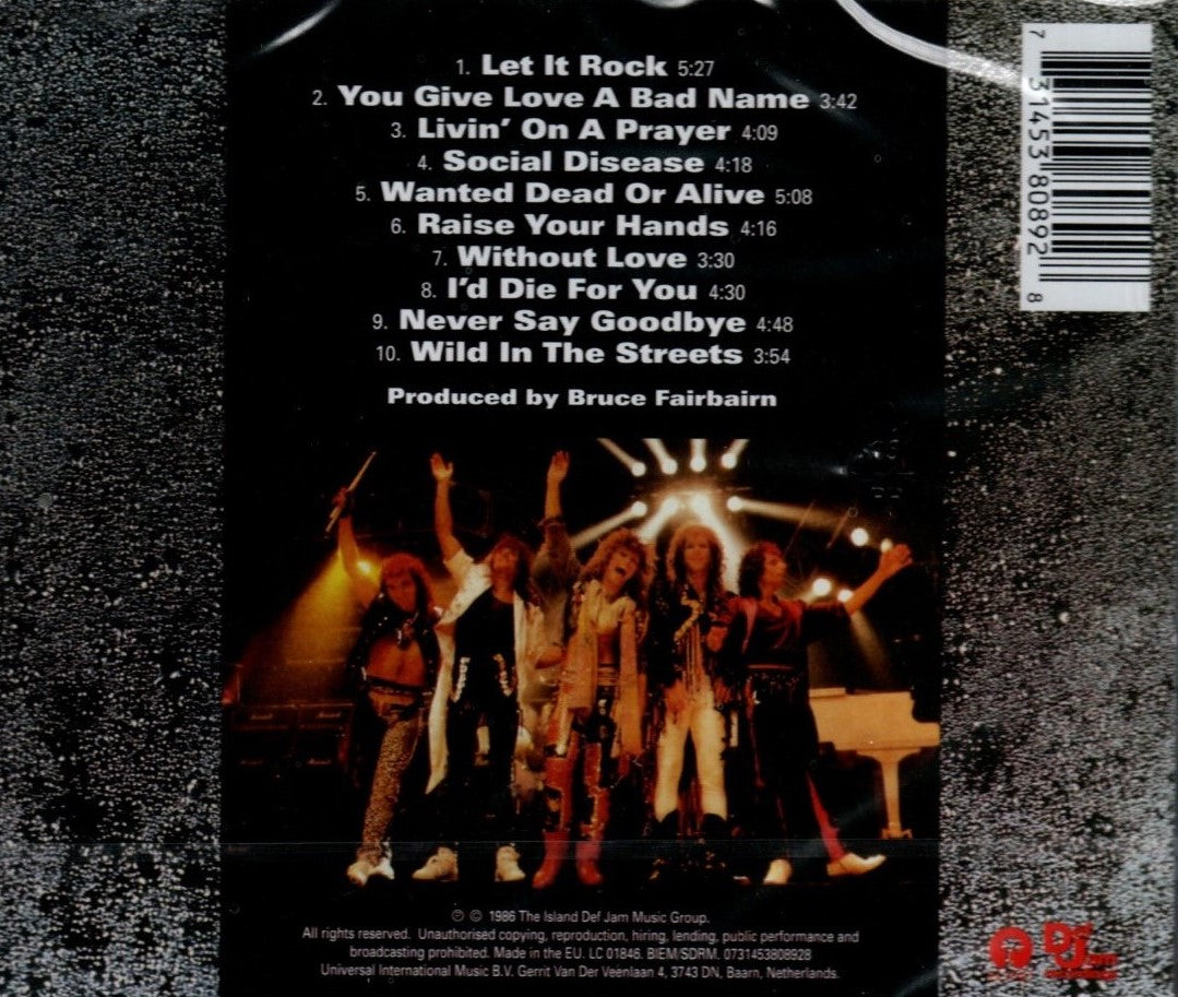 CD  Bon Jovi – Slippery When Wet