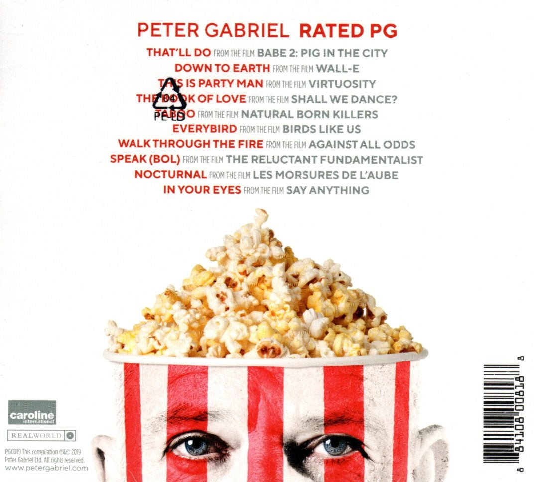 CD Peter Gabriel – Rated PG