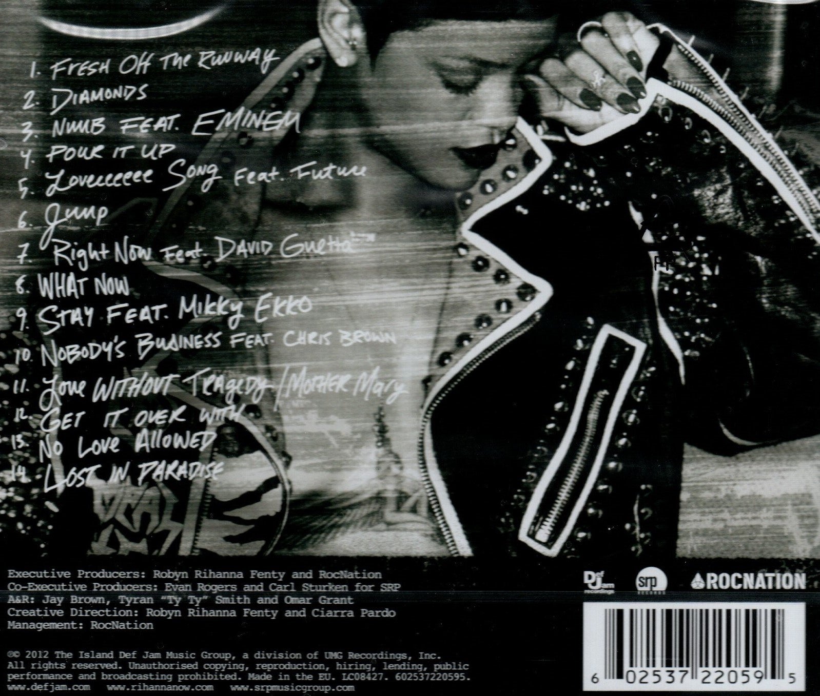 CD Rihanna ‎– Unapologetic
