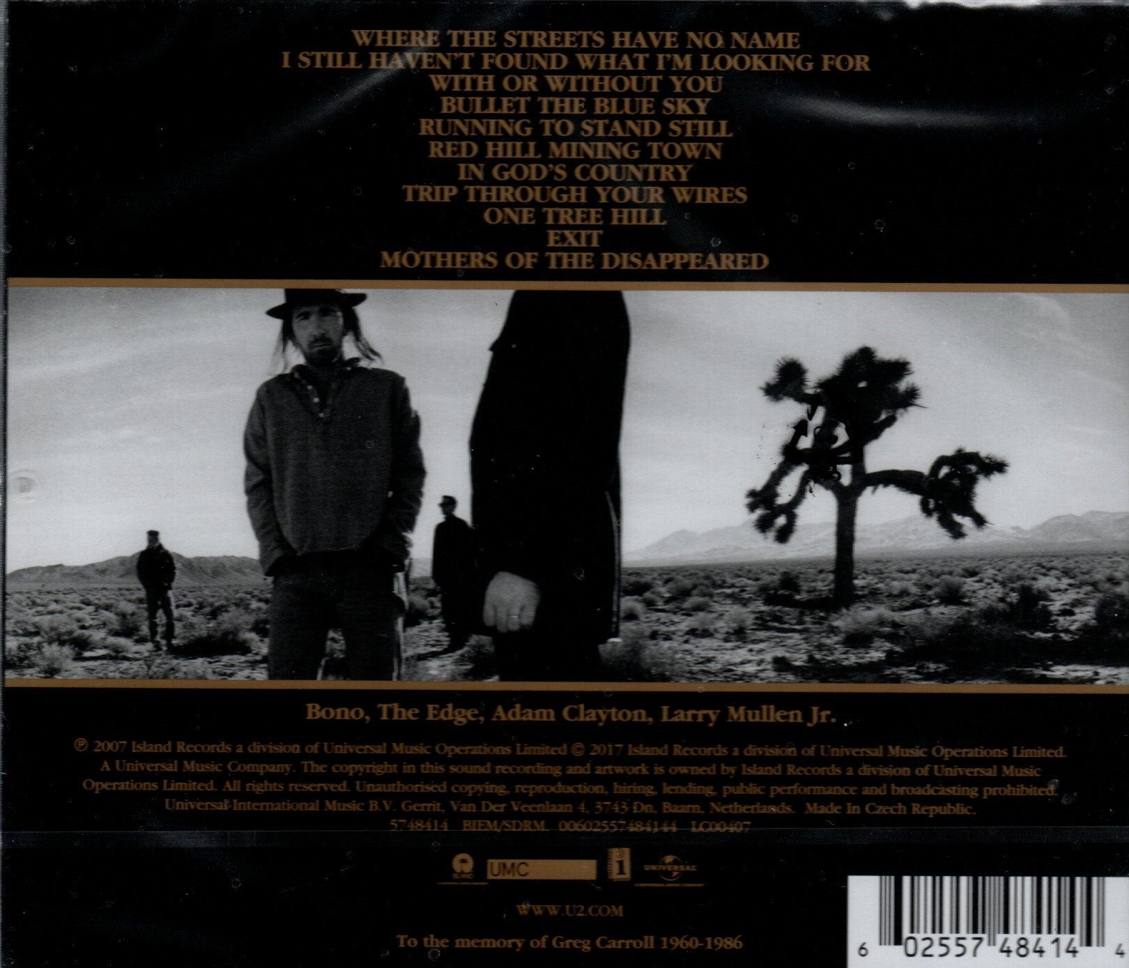 CDX2 ‎– The Joshua Tree
