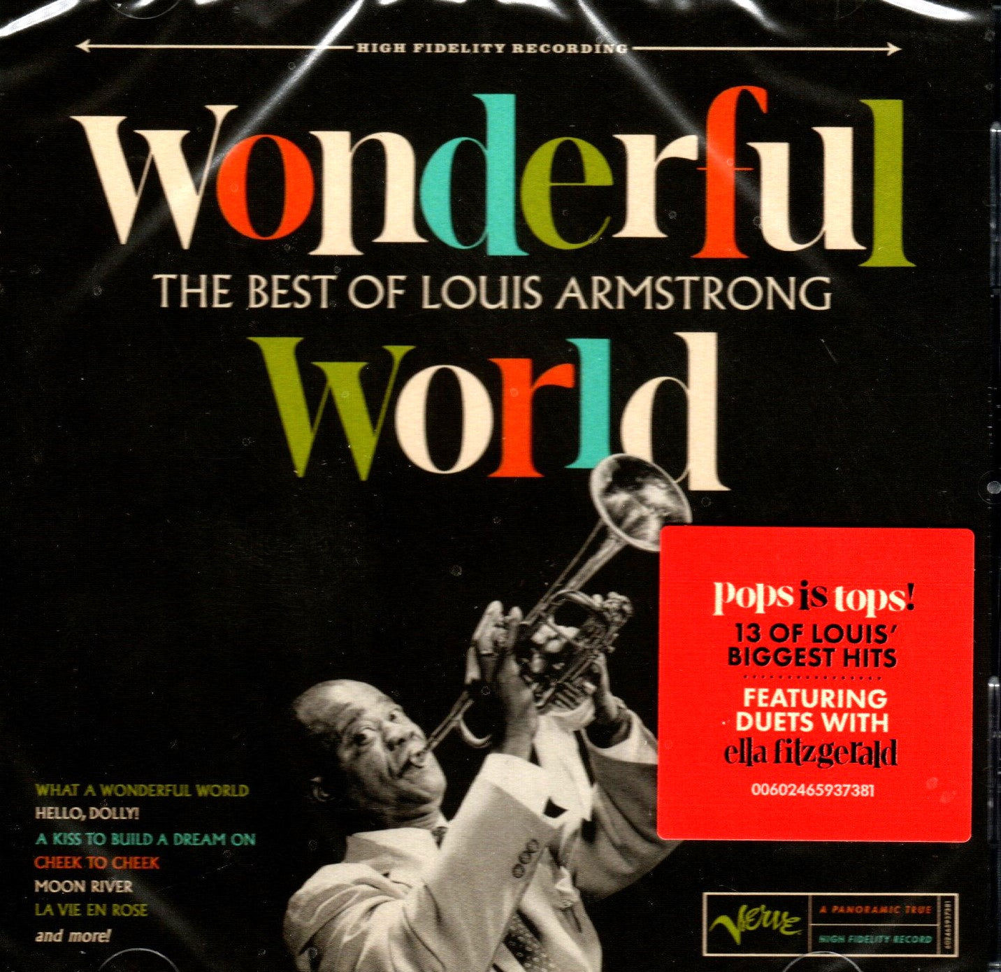 CD Louis Armstrong – Wonderful World (The Best of Louis Armstrong)