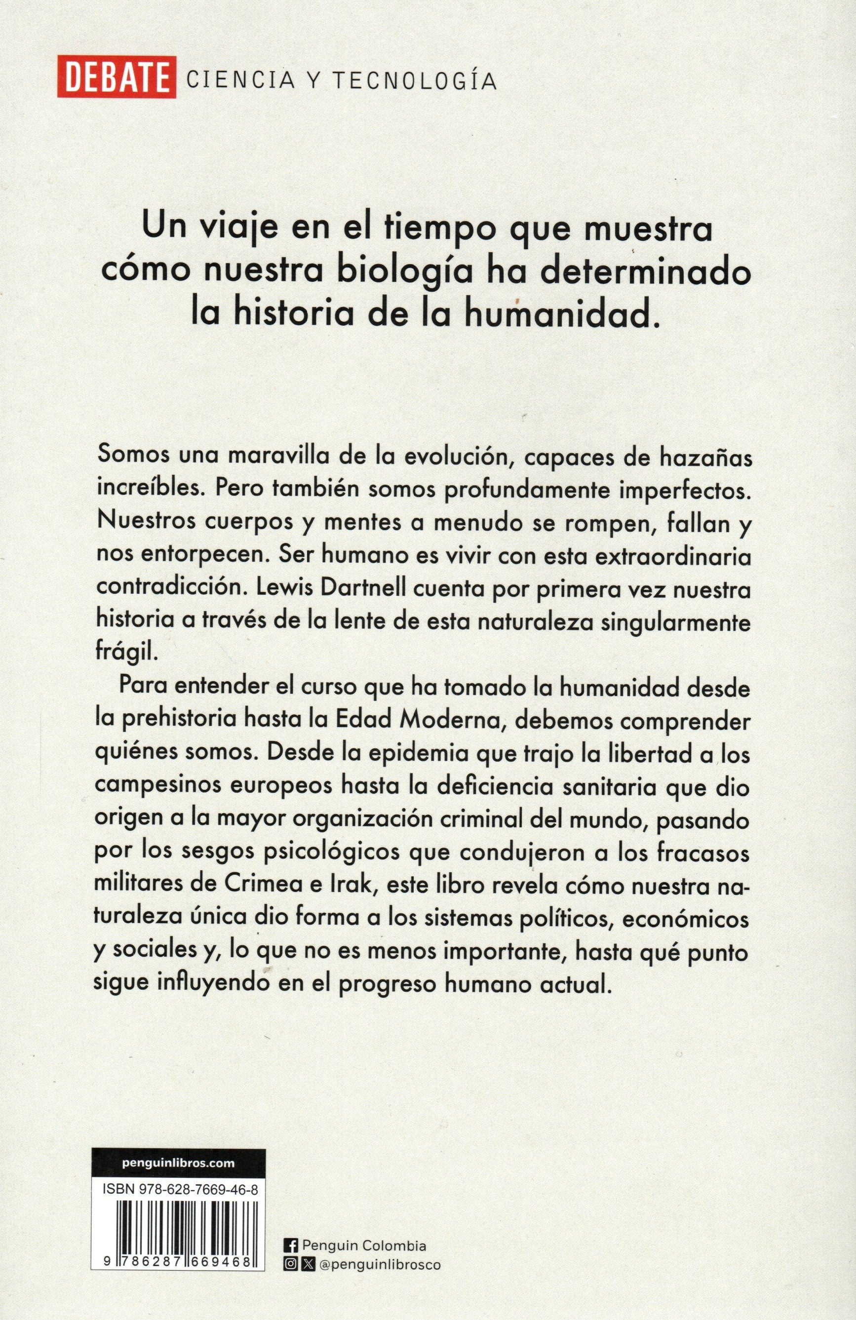 Libro Lewis Dartnell - Ser humano