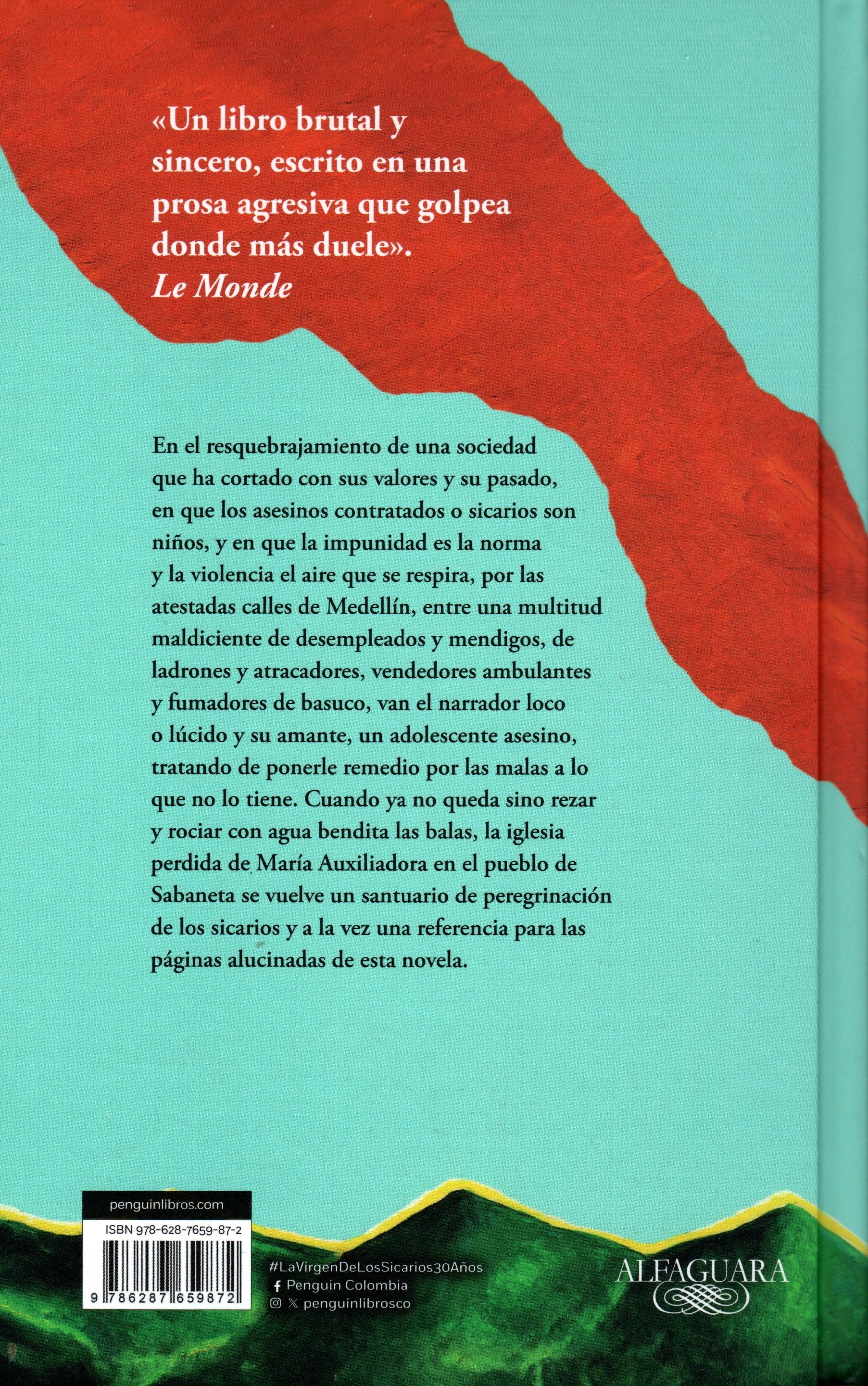 Libro Fernando Vallejo - La Virgen de los sicarios