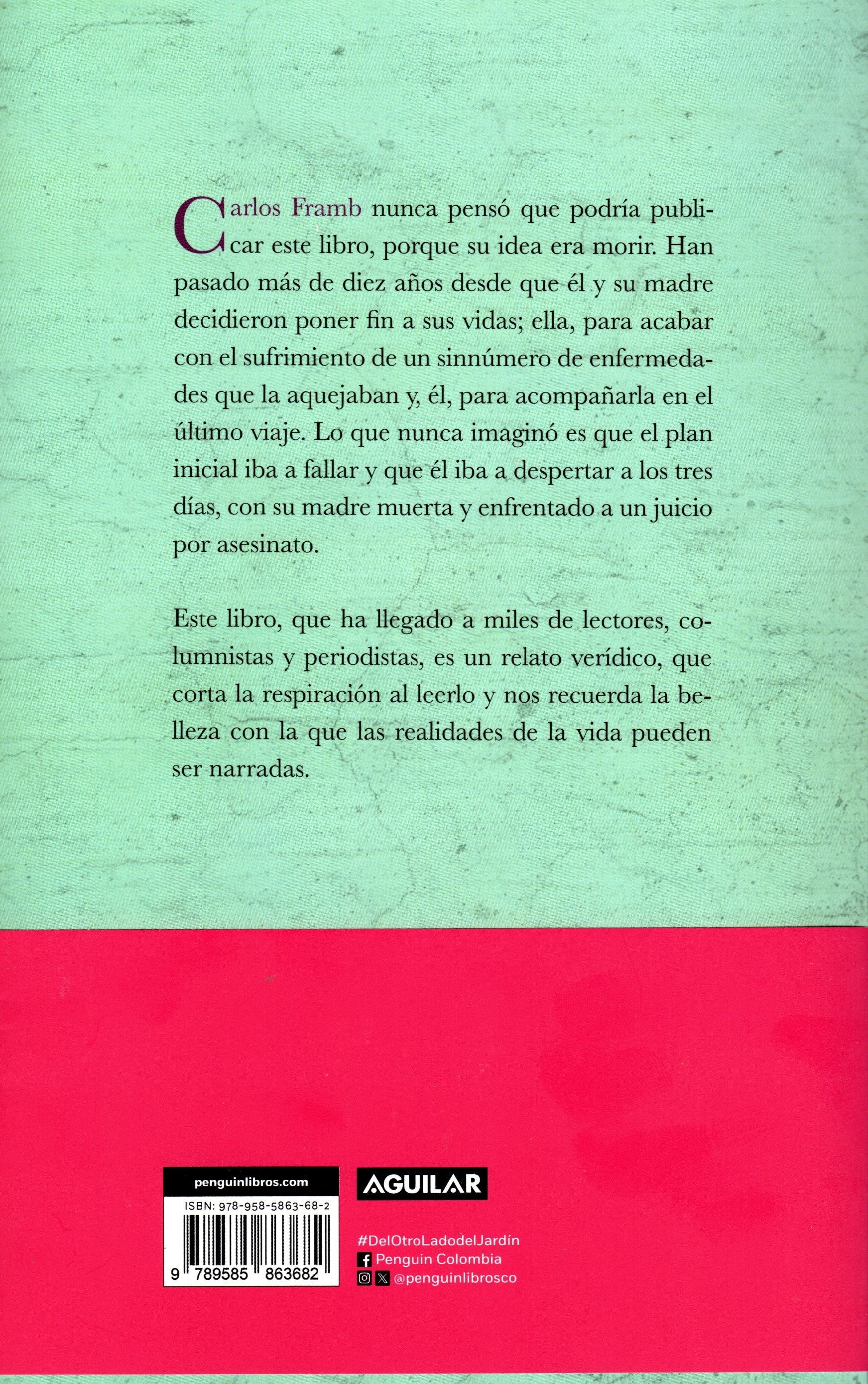 Libro   Carlos Framb - Del otro lado del jardín