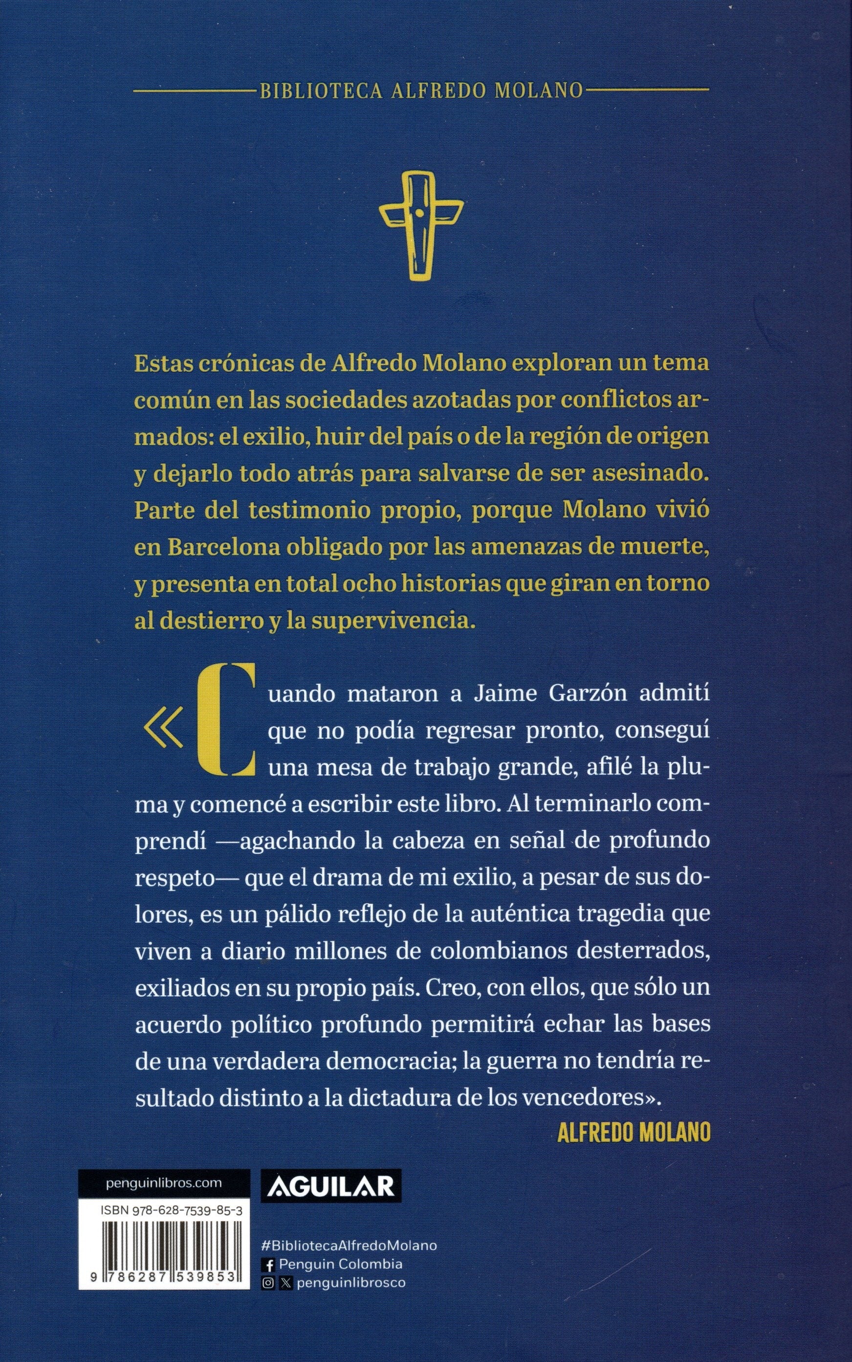 Libro Alfredo Molano  - Desterrados