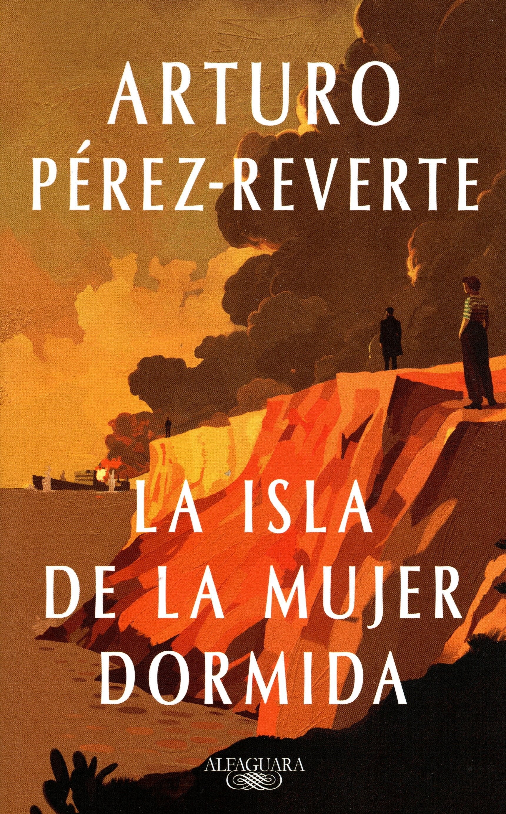 Libro Arturo Pérez Reverte - La isla de la mujer dormida