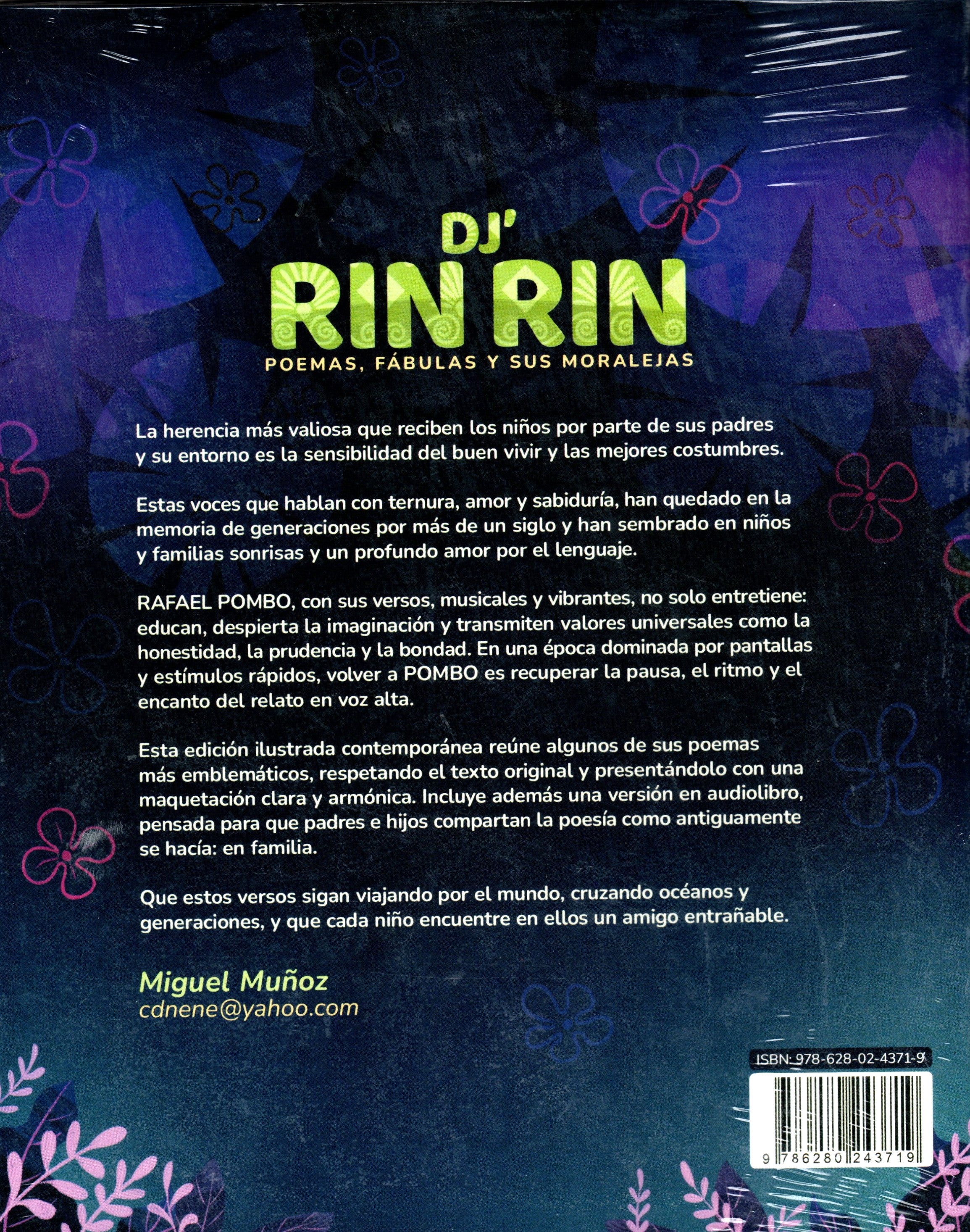 Libro Dj Rin Rin Poemas Fábulas y Sus Moralejas