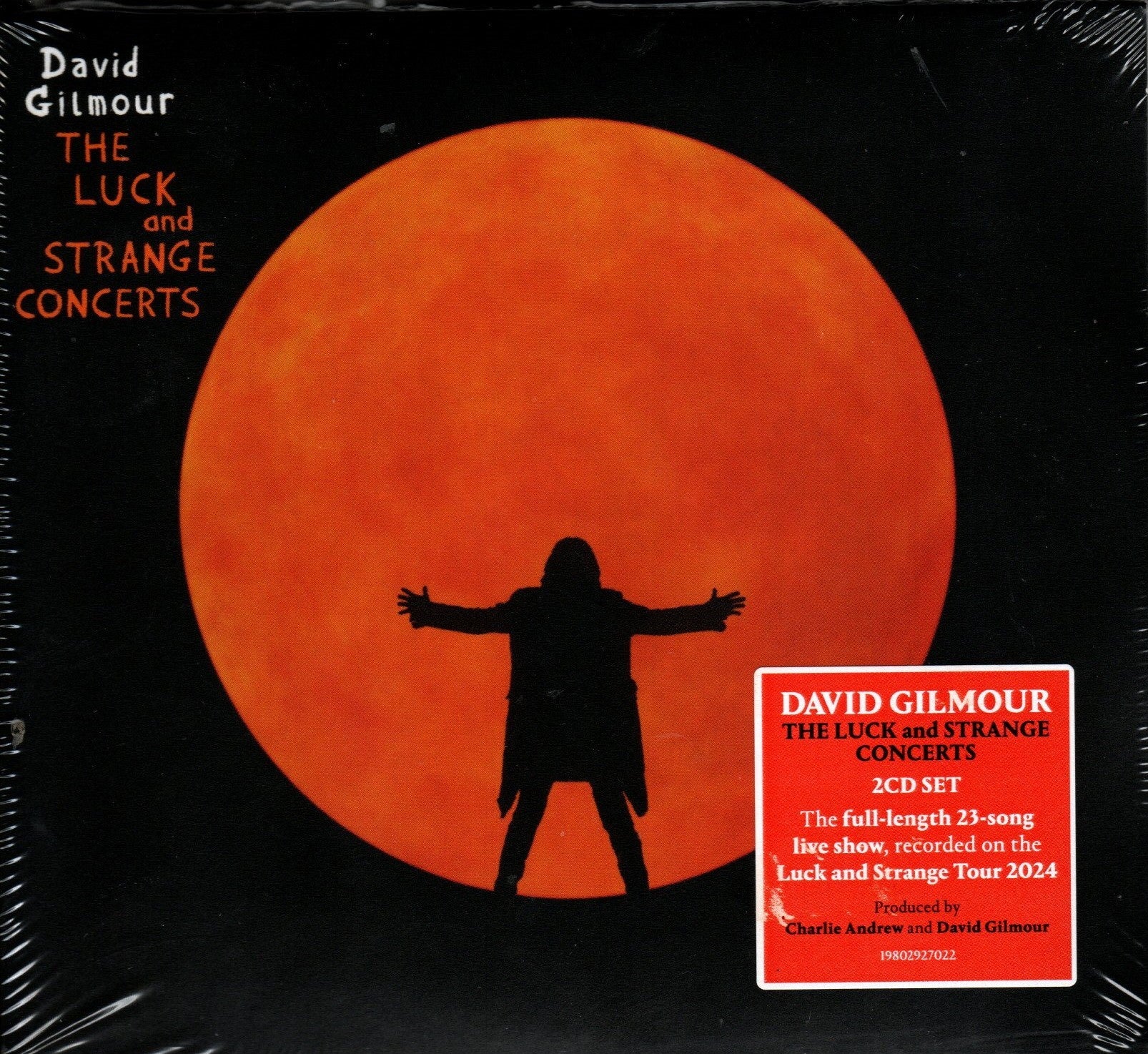 CDX2 SET David Gilmour – The Luck And Strange Concerts