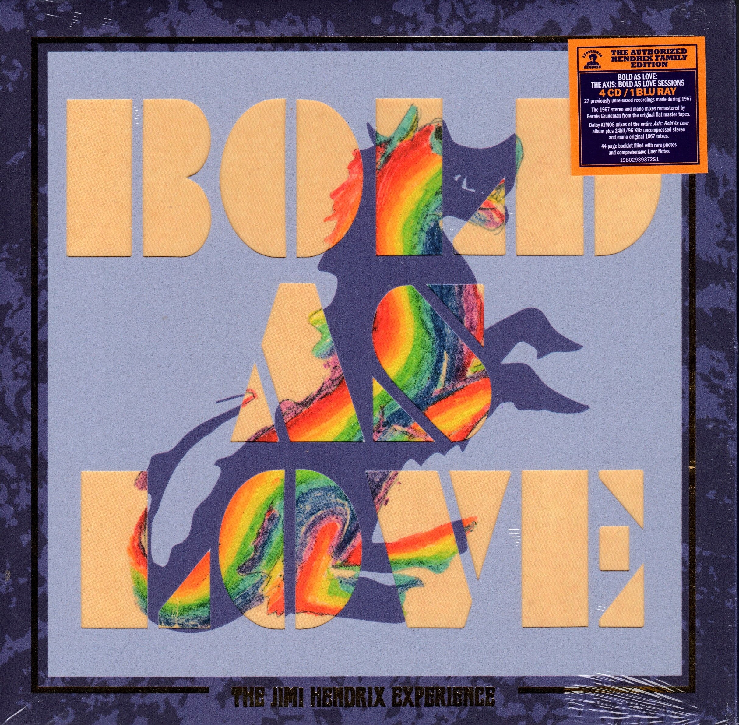 CD+Blu Ray The Jimi Hendrix Experience – Bold As Love (The Axis: Bold As Love Sessions)