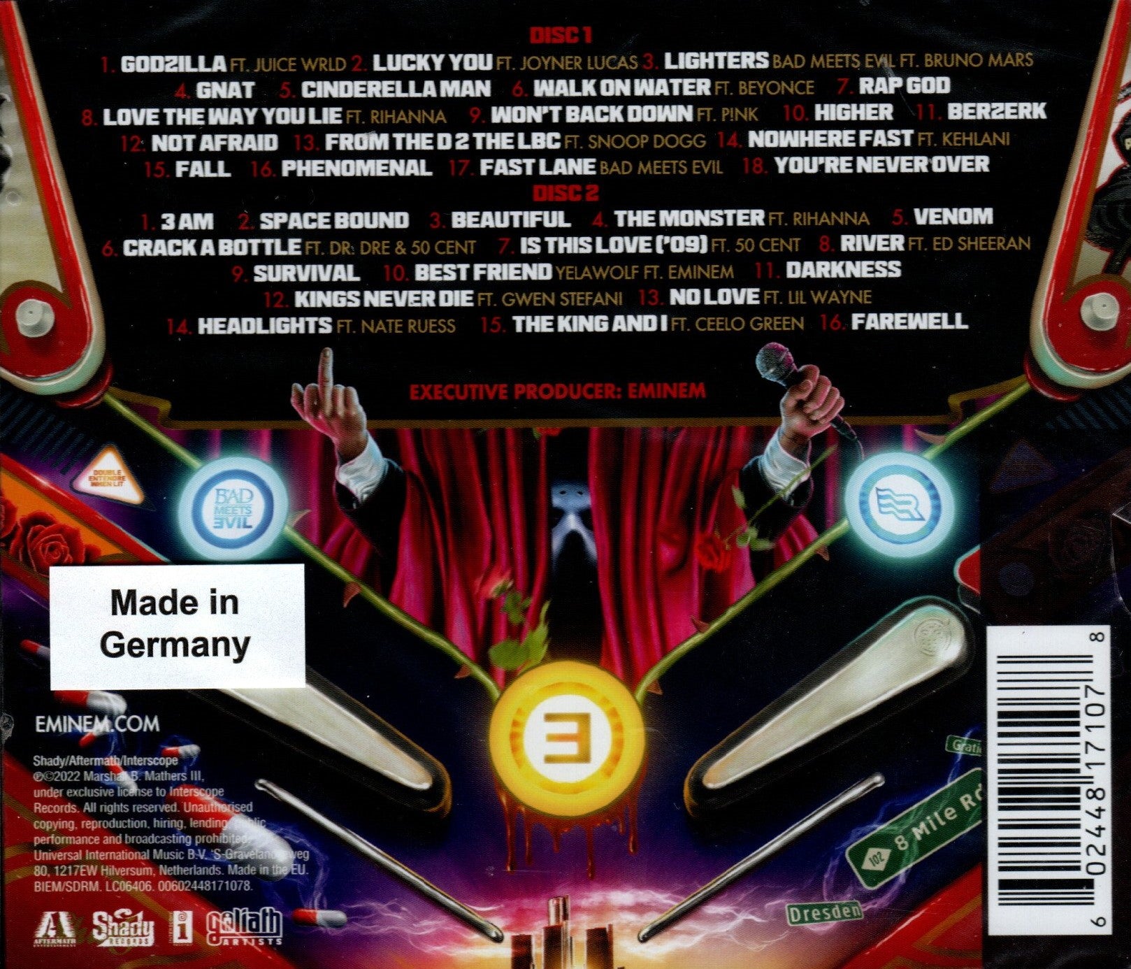 CDX2 Eminem – Curtain Call 2