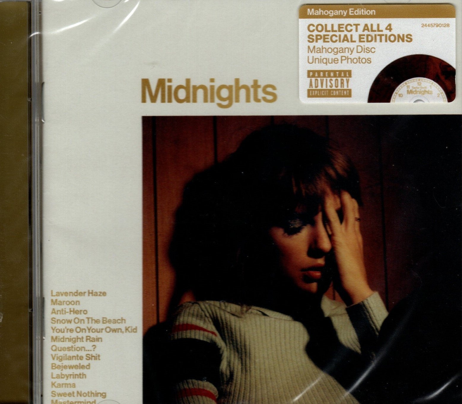 CD Taylor Swift - Midnights [Mahogany  Edition ]