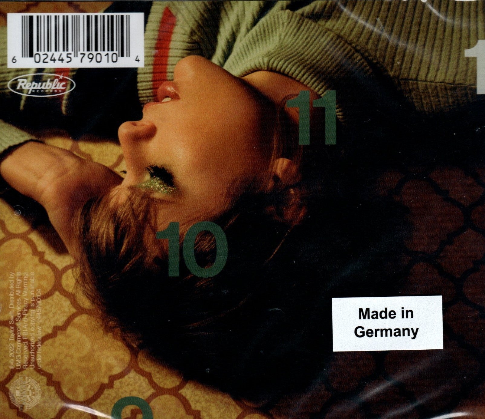 CD 	Taylor Swift - Midnights [Jade Green Edition]