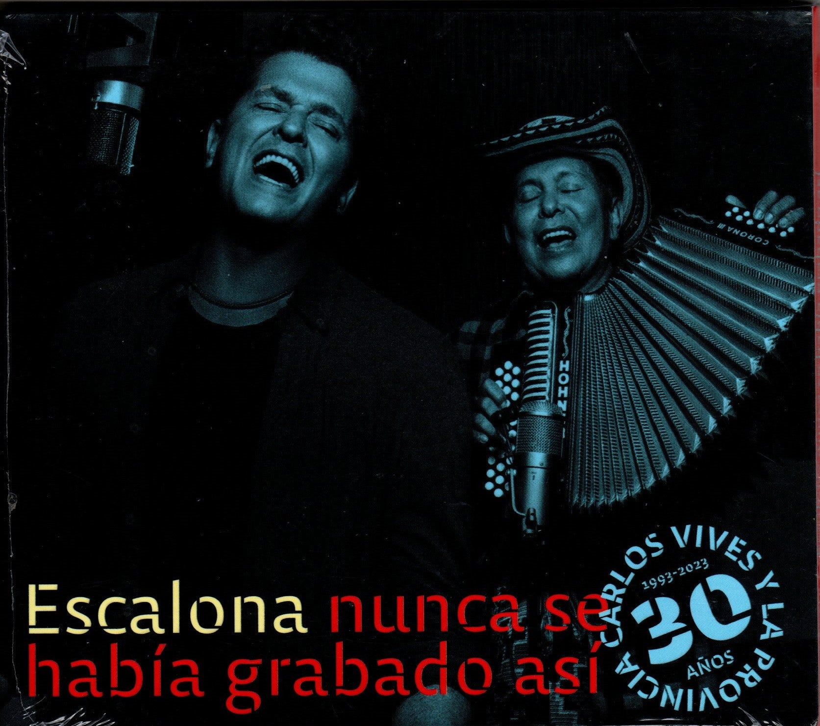 CD Escalona nunca se había grabado así - Carlos Vives y La Provincia 1993-2023 30 años