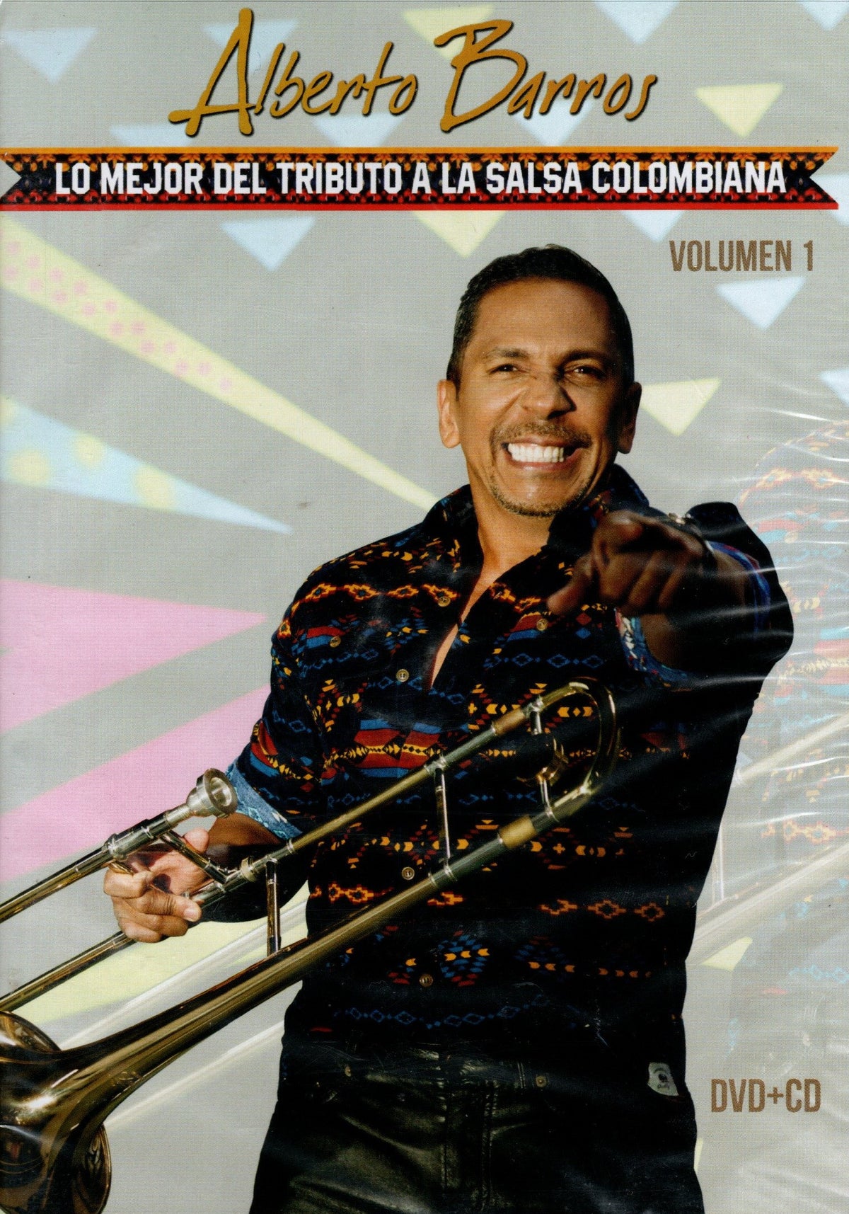 CD+DVD Alberto Barros - Lo Mejor Del Tributo a La Salsa Colombiana vol.1