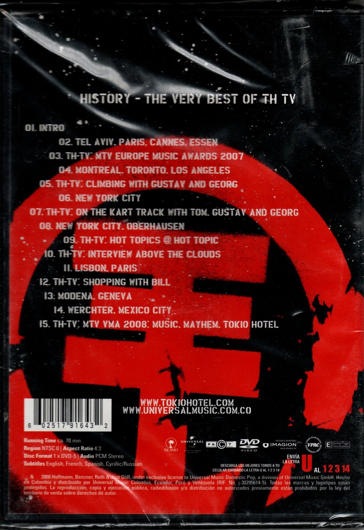 DVD Tokio Hotel ‎– Tokio Hotel Tv: Caught On Camera!