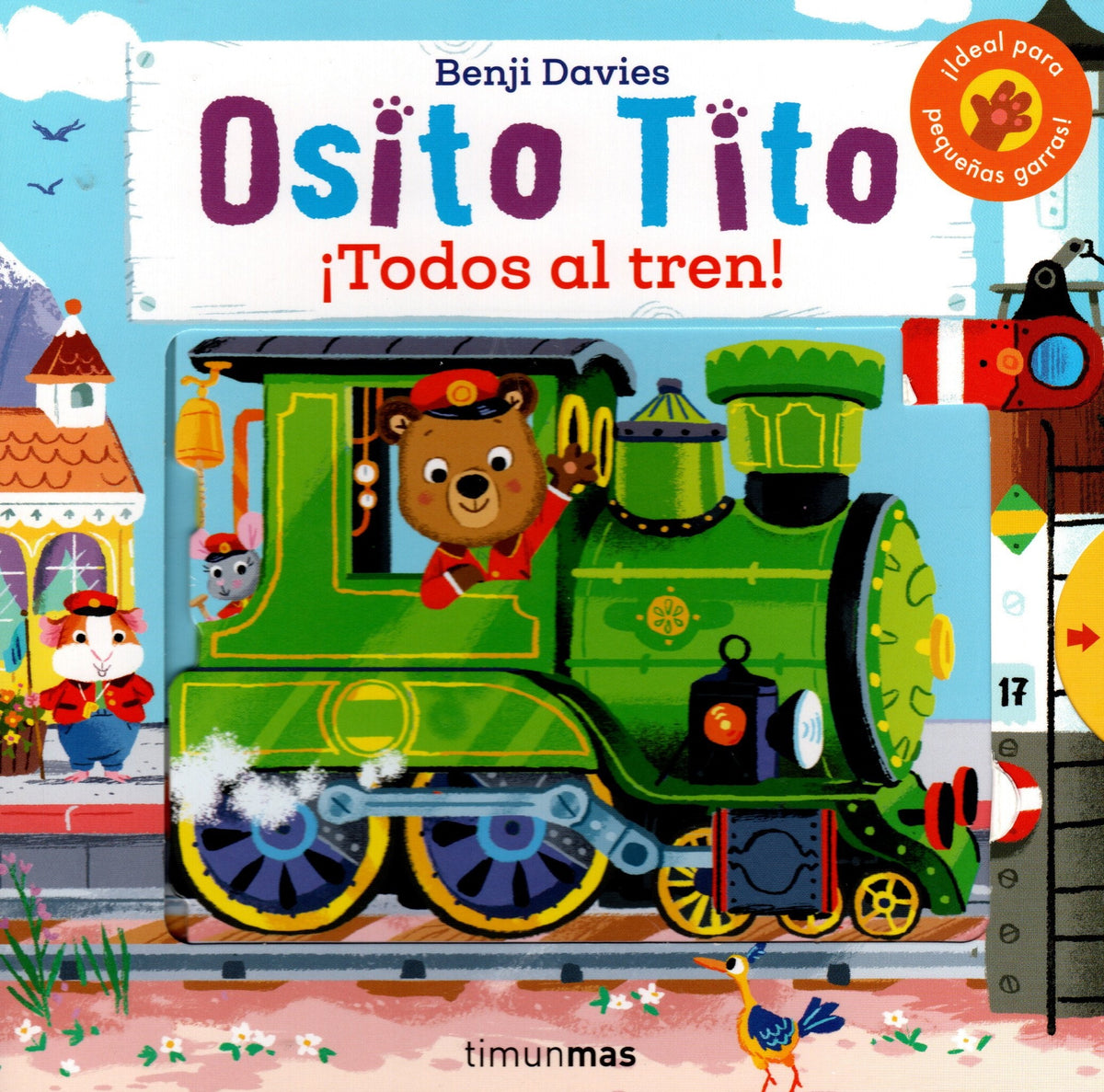 Libro Benji Davies - Osito Tito. ¡Todos al tren!