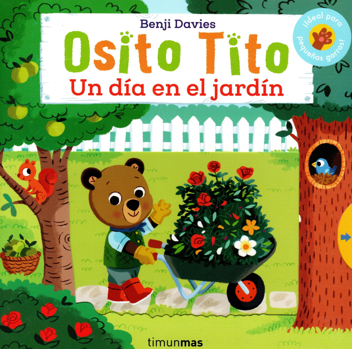 Libro Benji Davies - Osito Tito. Un día en el Jardín