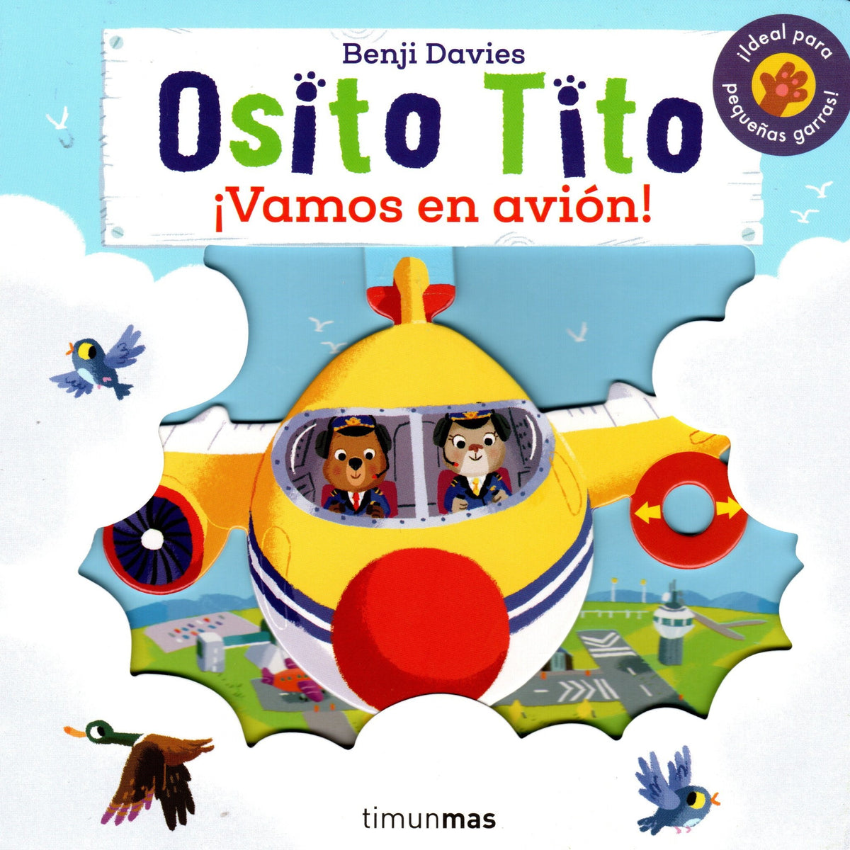 Libro Benji Davies - Osito Tito. Vamos en Avión!