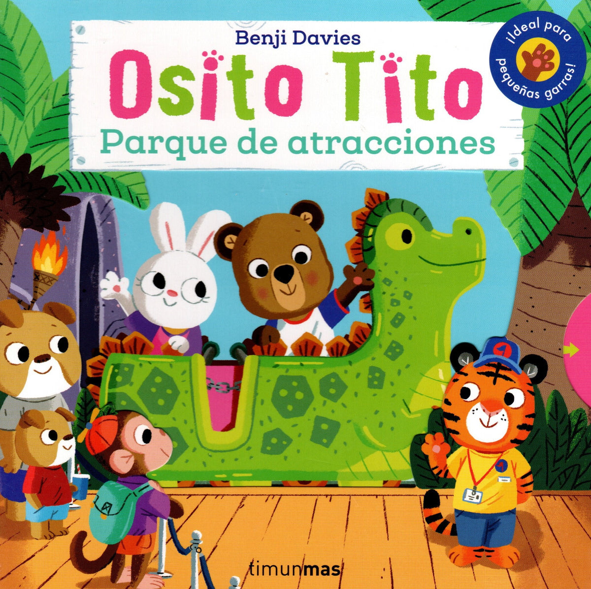 Libro Benji Davies - Osito Tito. Parque de Atracciones