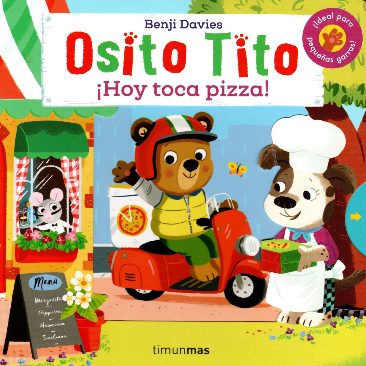 Libro Benji Davies - Hoy Toca Pizza!