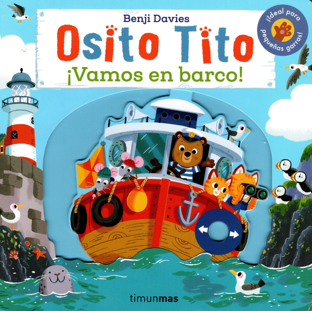 Libro Benji Davies - Osito Tito Vamos en barco!