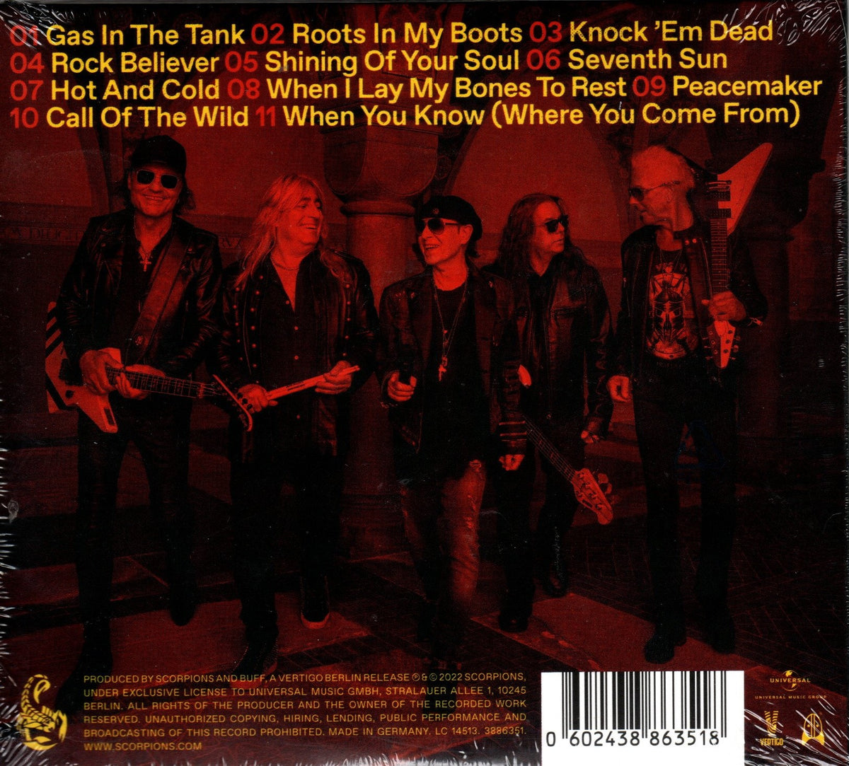 CD Scorpions – Rock Believer
