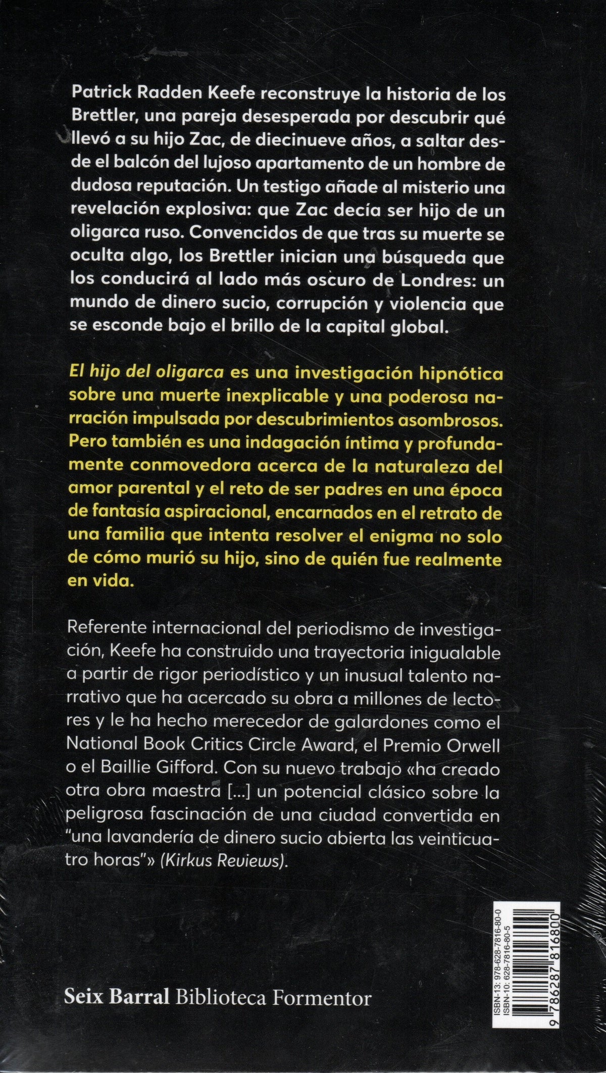 Patrick Radden Keefe - El Hijo del Oligarca