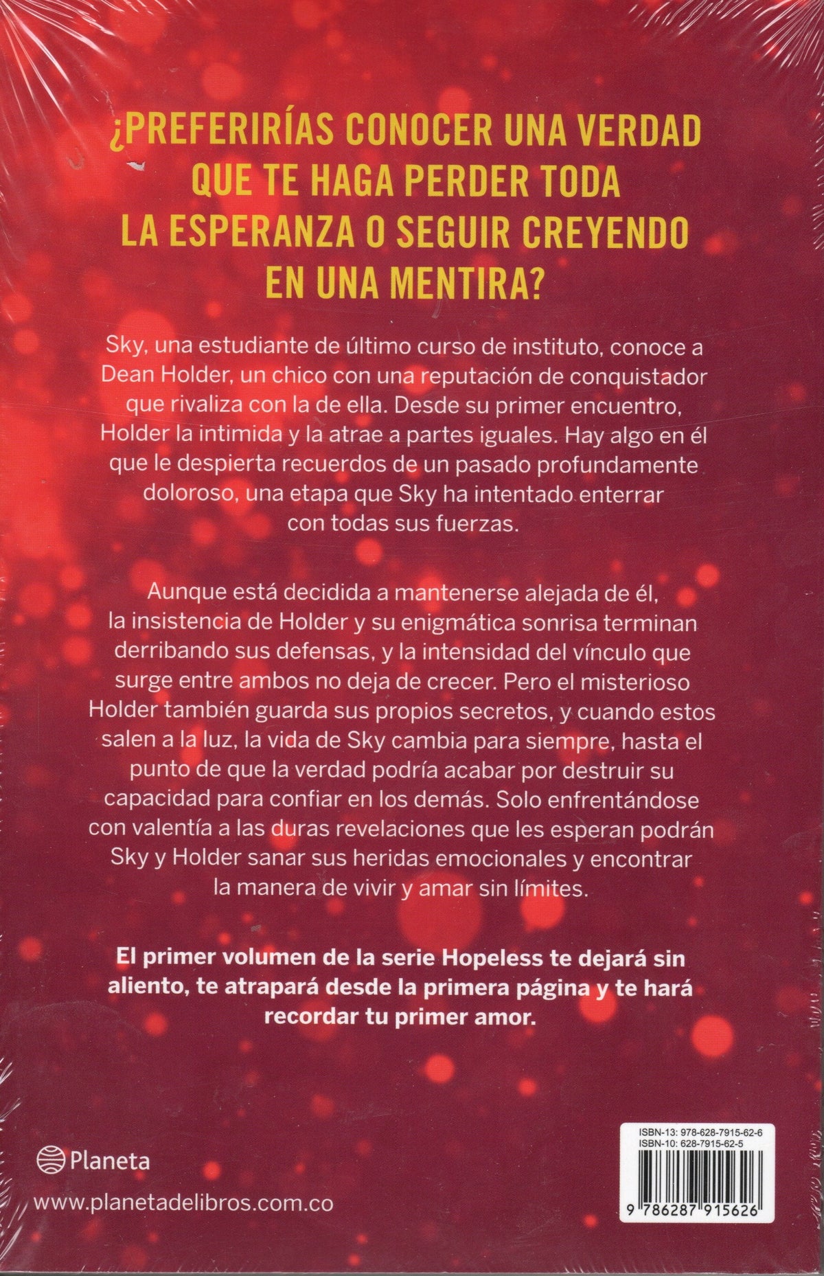 Colleen Hoover - Hopeless Tocando el Cielo
