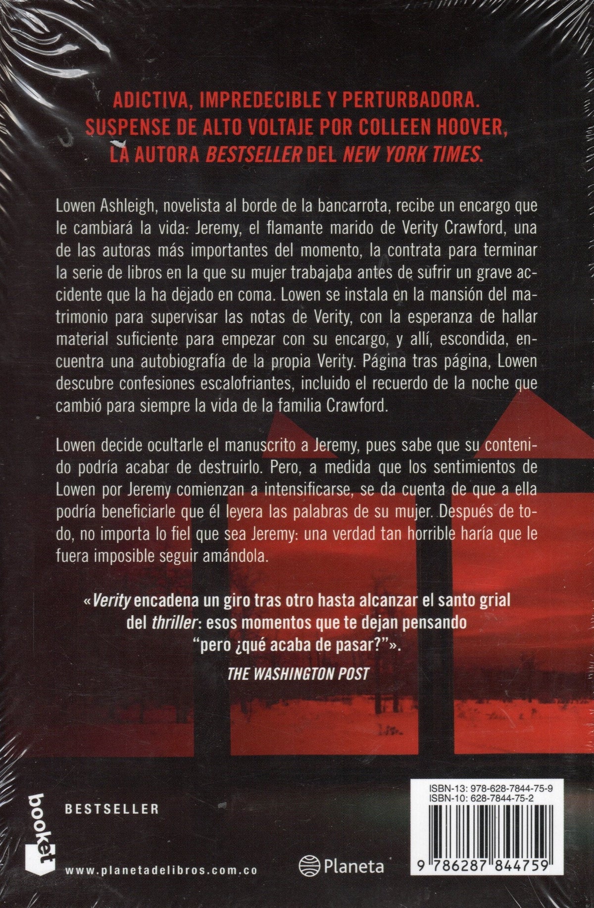 Colleen Hoover - Verity la Sombra de un Engaño