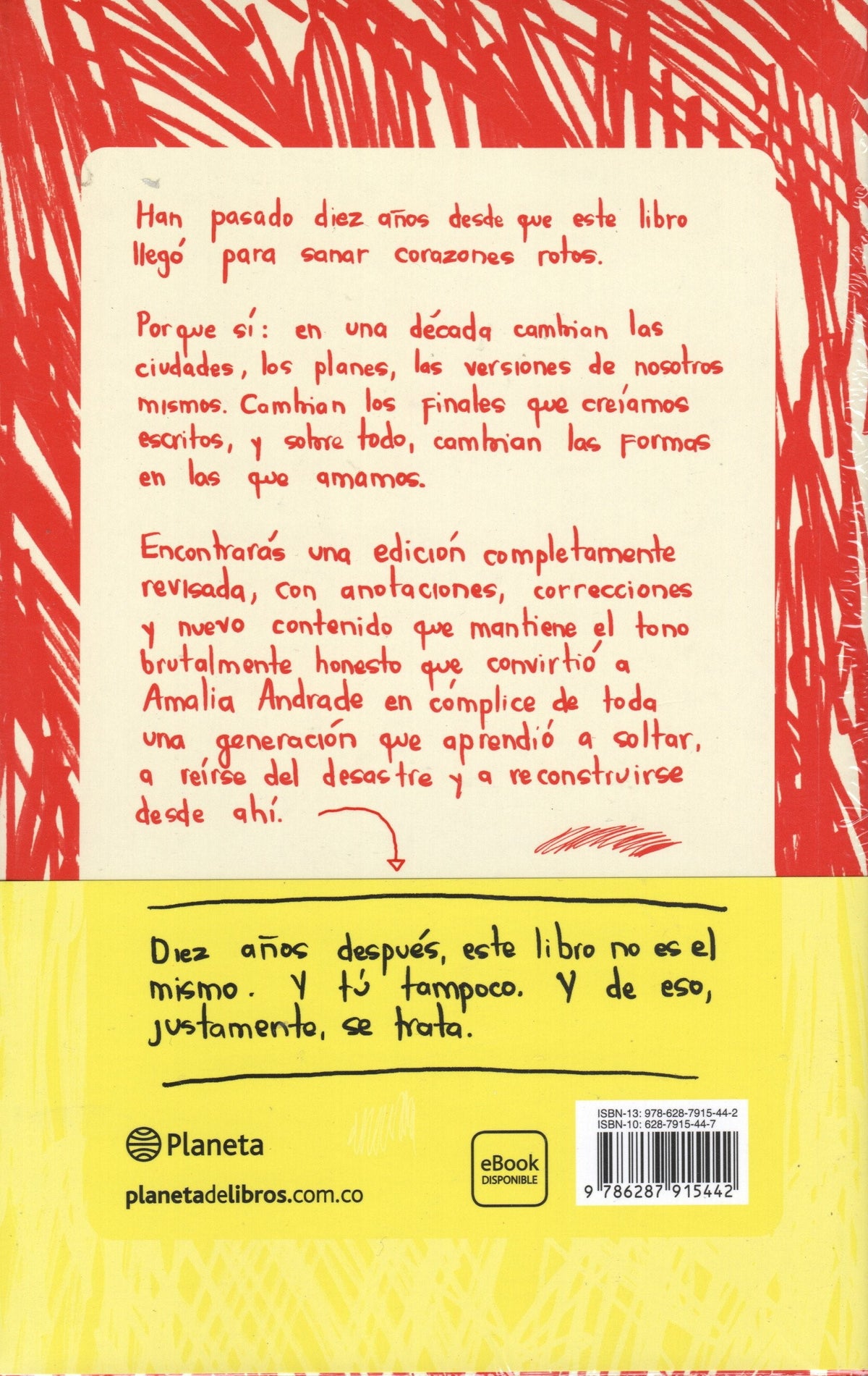 Amalia Andrade - Uno siempre cambia al amor de su vida por otro amor o por otra vida